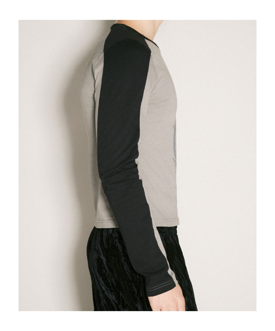 Shop Martine Rose Open-necked Black Shirt In Gray