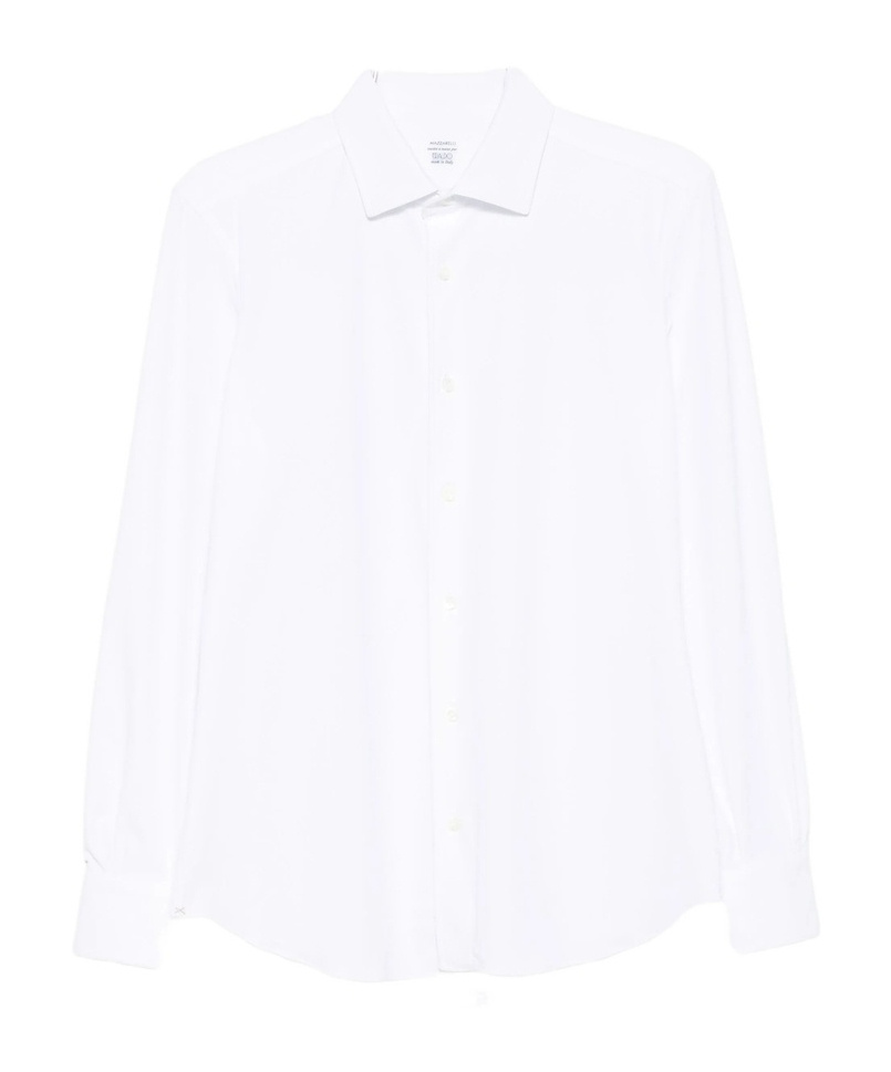 Mazzarelli Long-sleeve Shirt In White