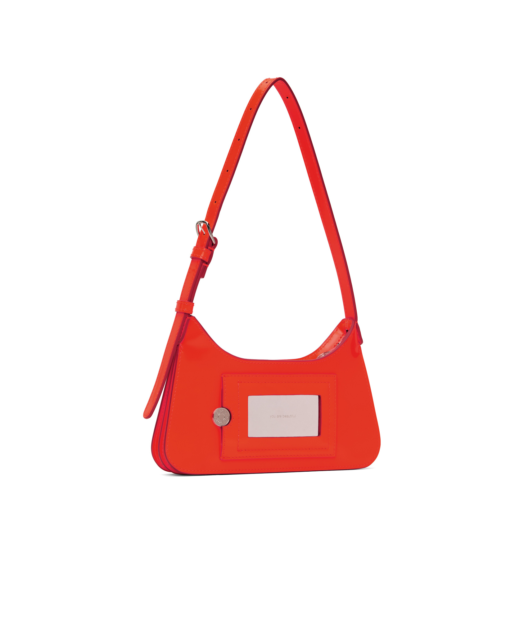 Acne Studios Platt Micro Shoulder Bag In Red
