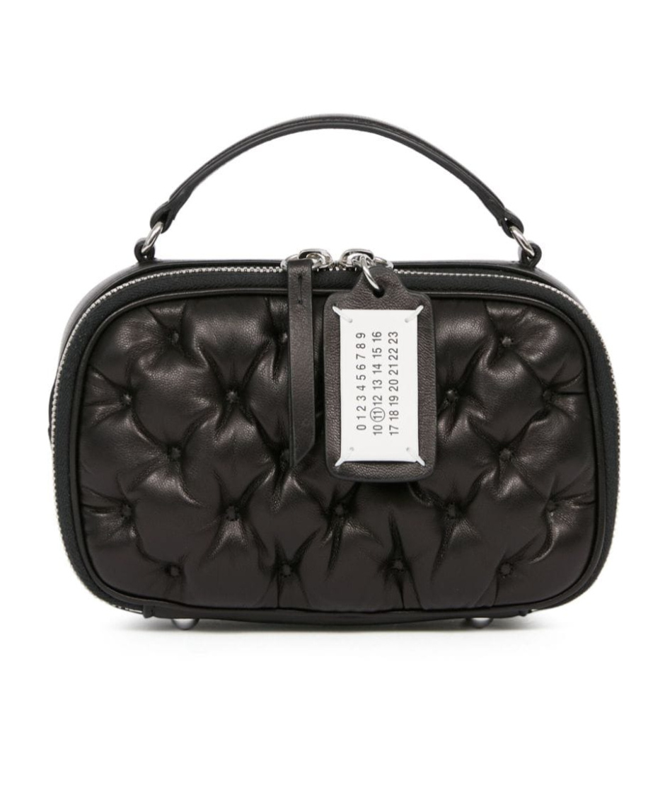 Maison Margiela Women Glam Slam Trapezoid Crossbody Bag In Black