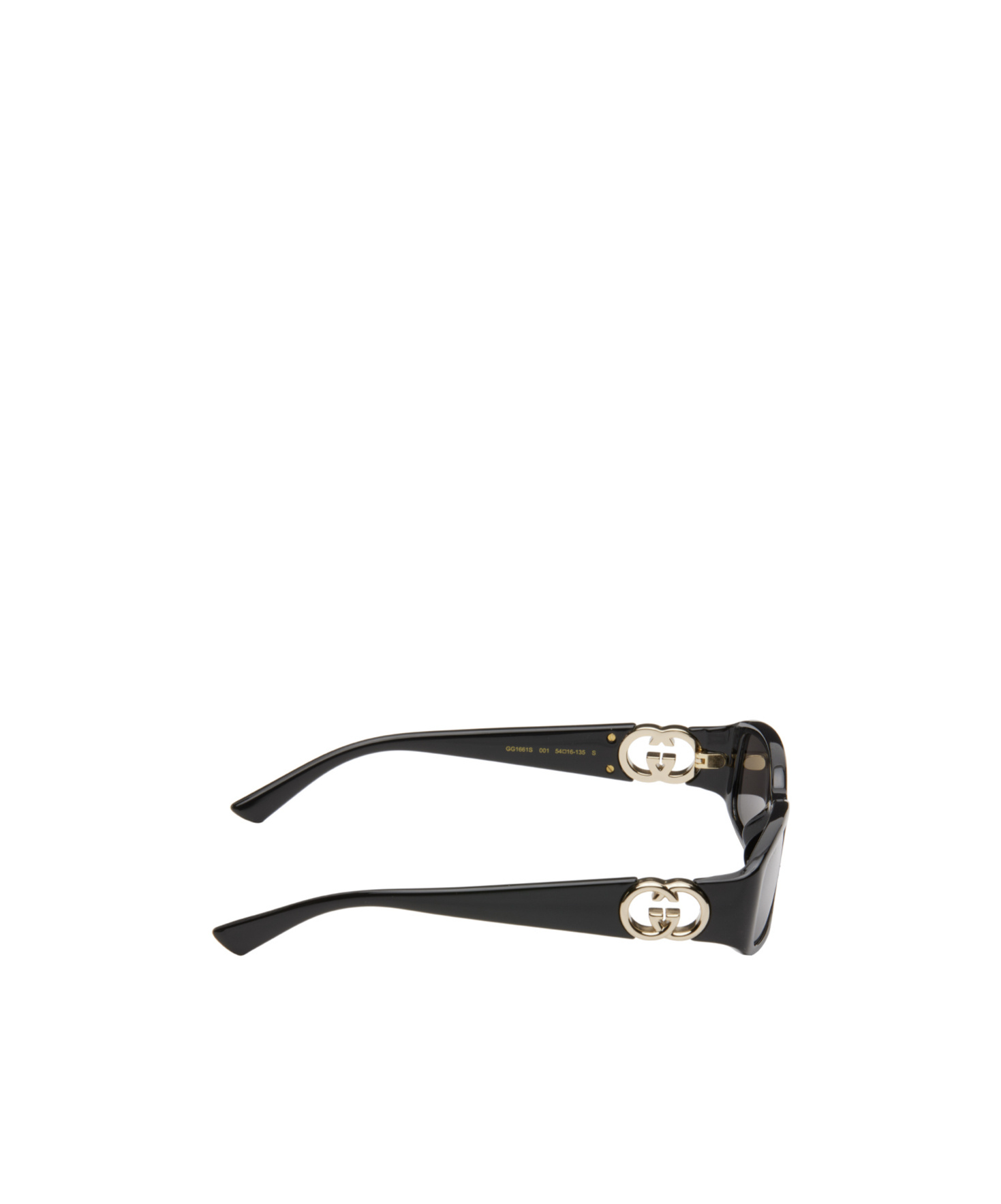 Gucci Interlocking G Rectangle-frame Sunglasses In Gray