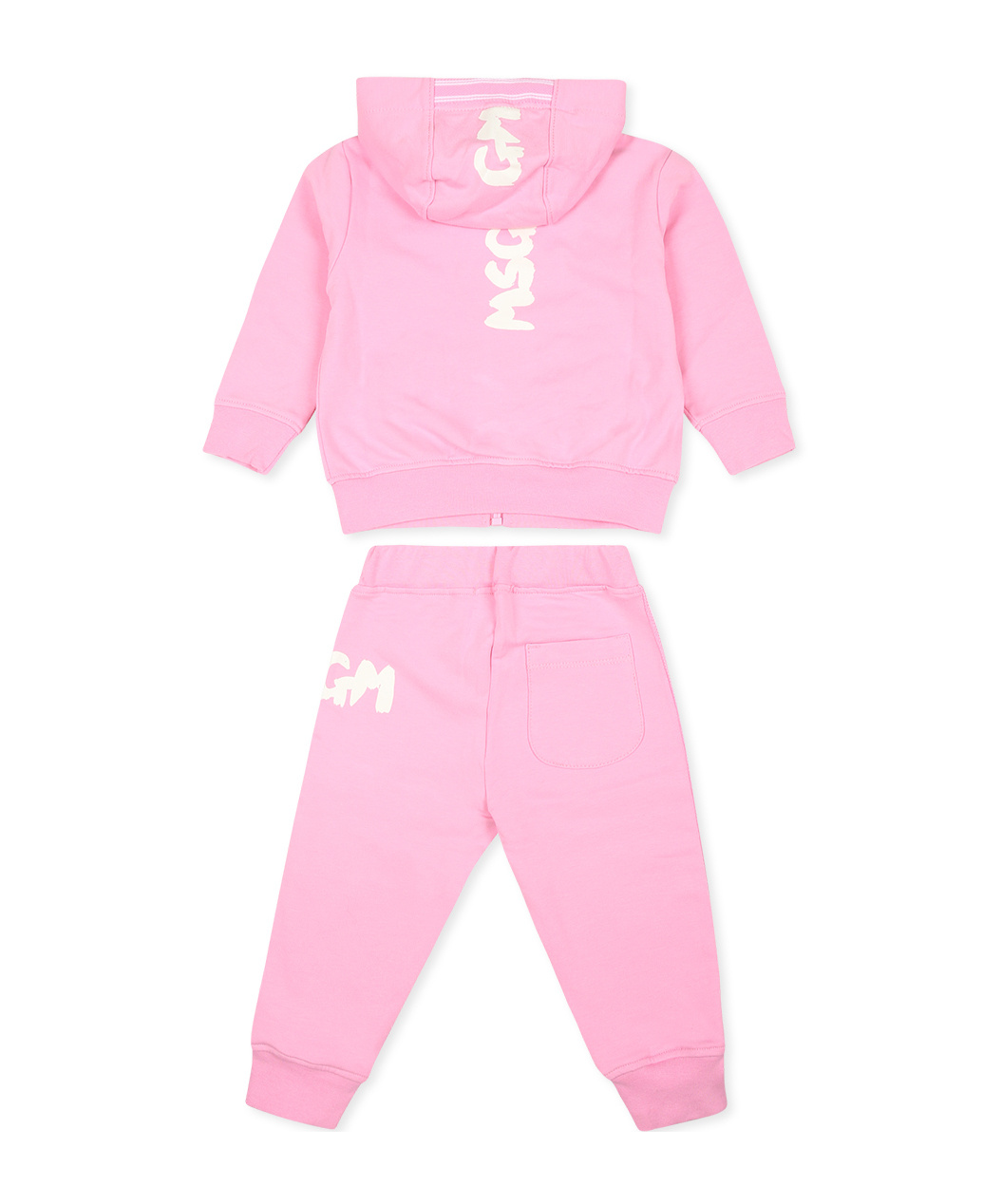 MSGM LOGO-PRINT COTTON TRACKSUIT SET