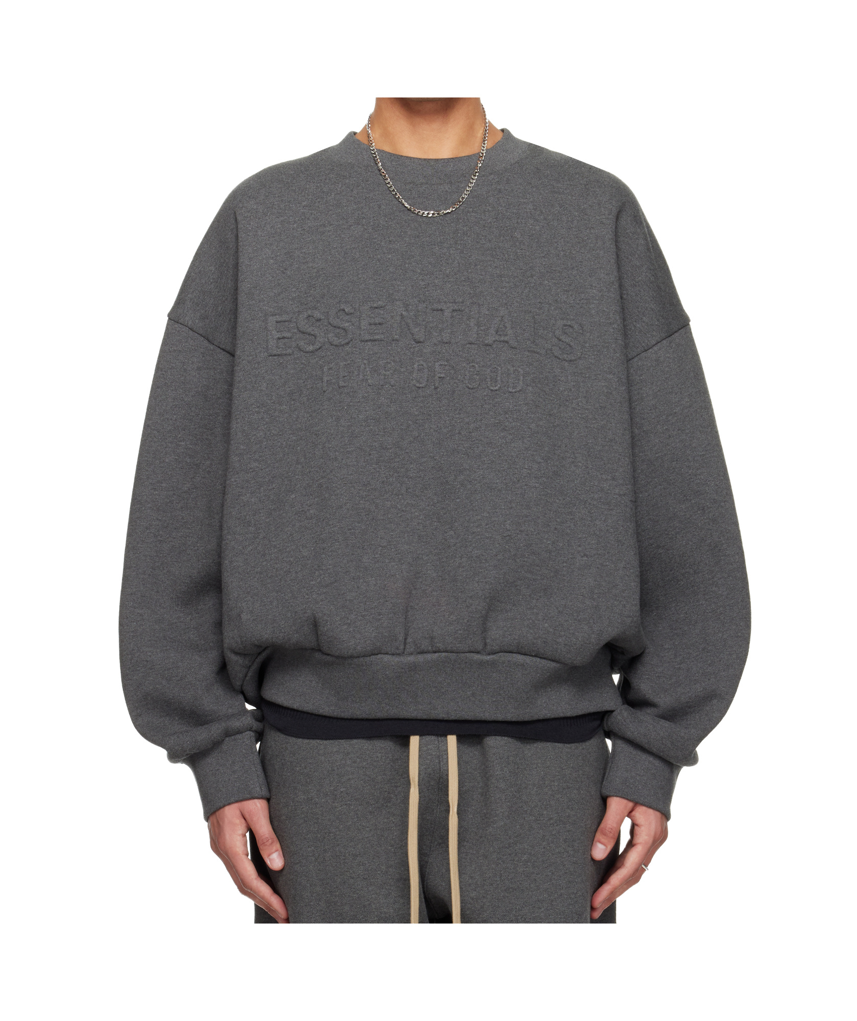 Essentials Crew-neck Sweatshirt In Multi