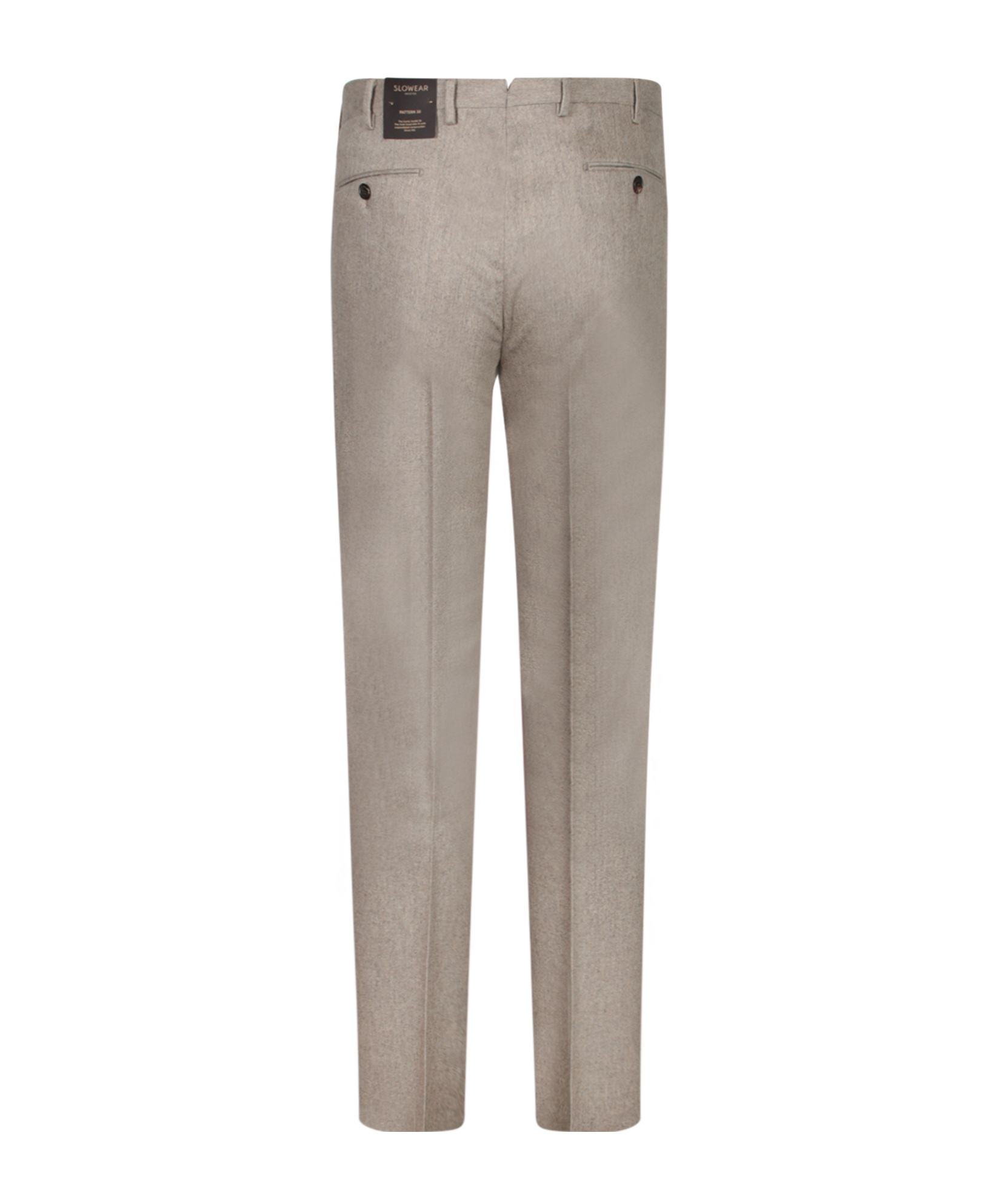 Incotex Tailored Trousers With Back Pockets And Belt Loops In Neutral