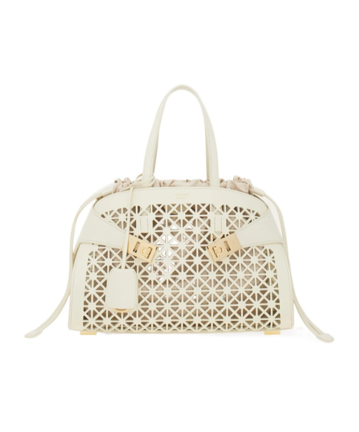 Ferragamo Hug Handbag (m) In Pink