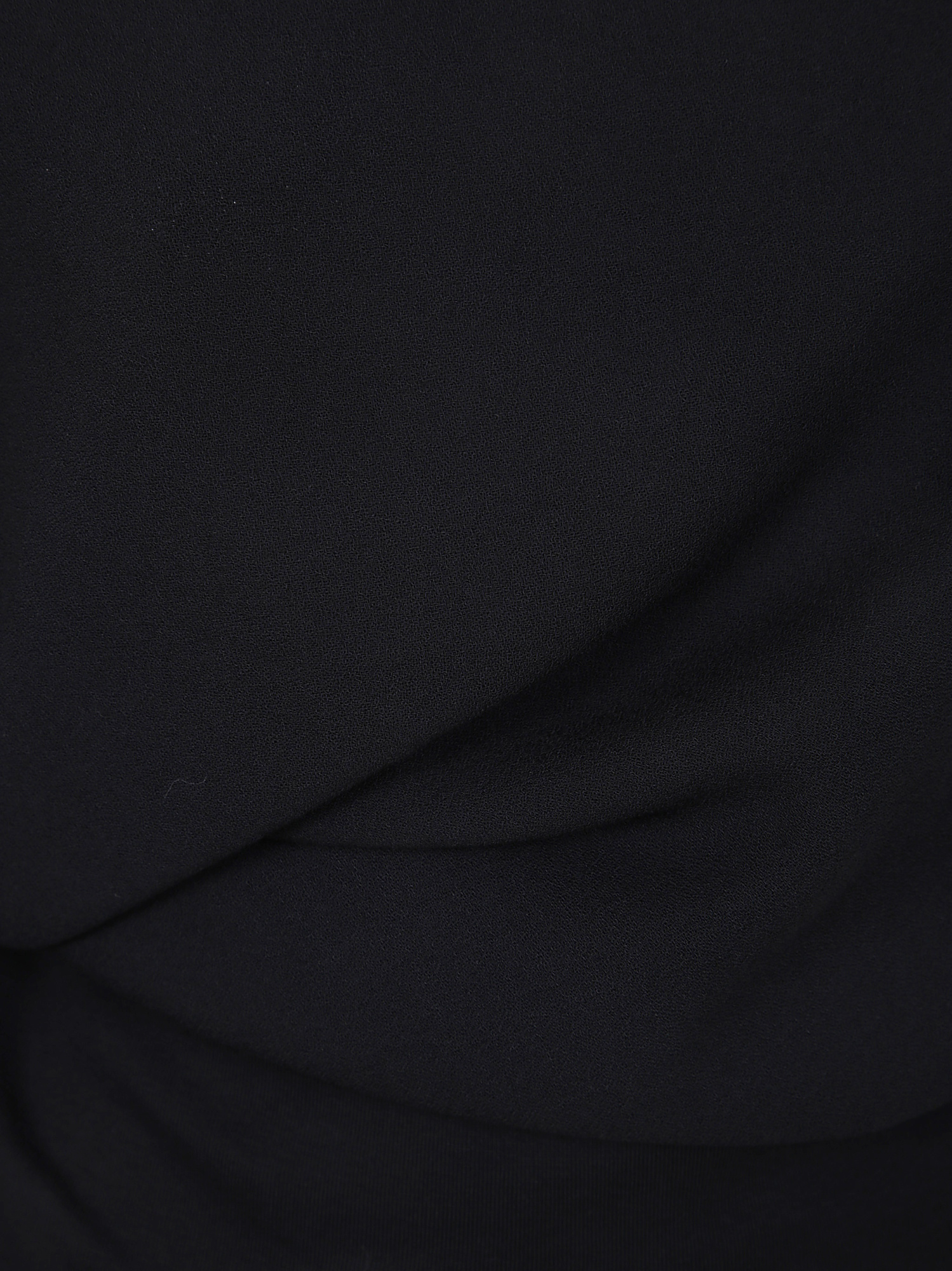 Rick Owens Long Sleeve Top In Black