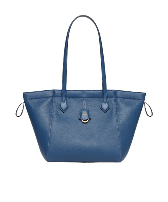 Fendi Origami Mini Bucket Bag In Blue