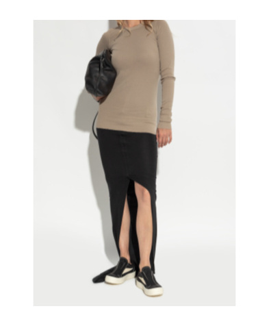 Rick Owens Drkshdw Low-top Slip-on Sneakers In Black