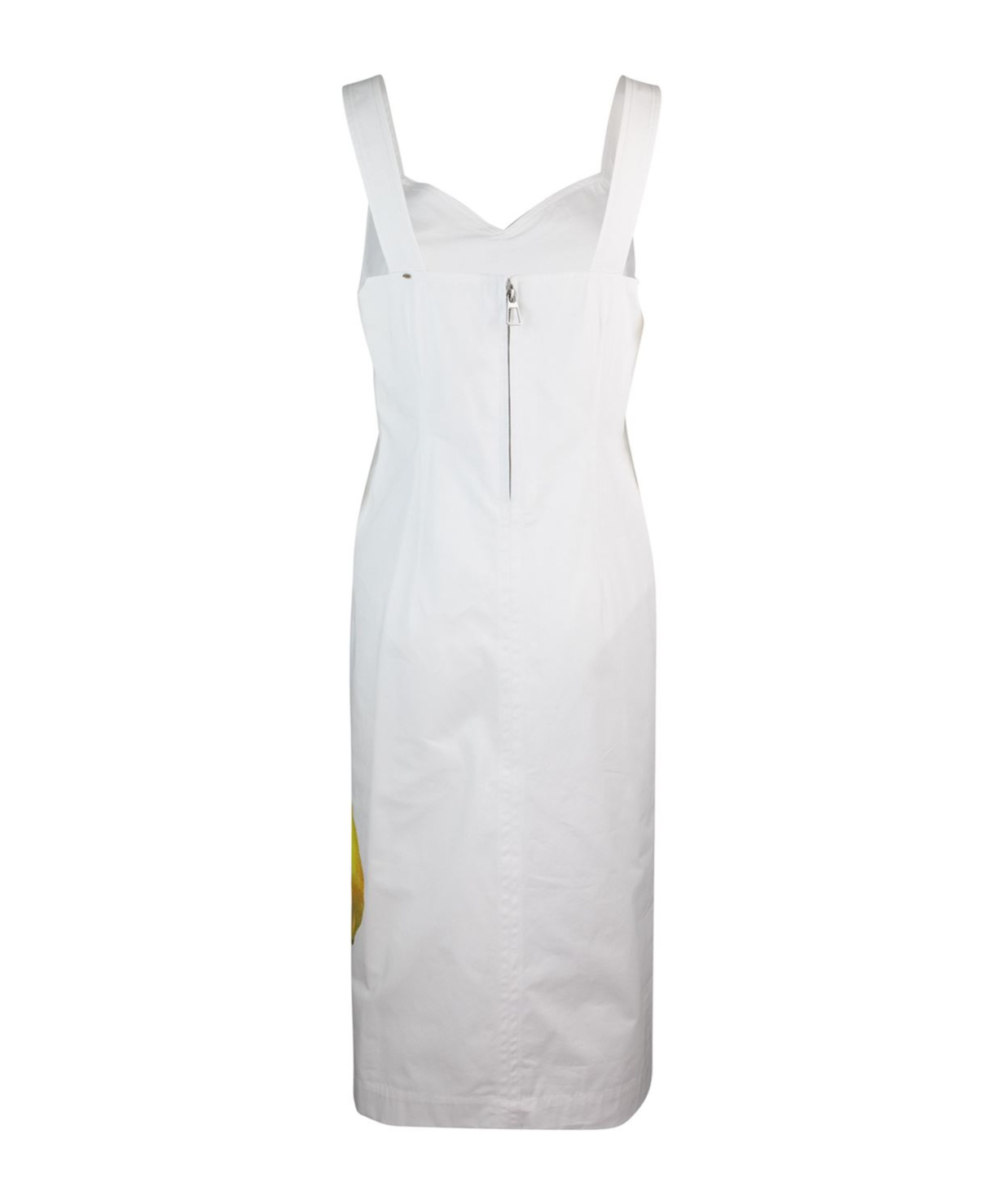 Sportmax Zipper Dress In White