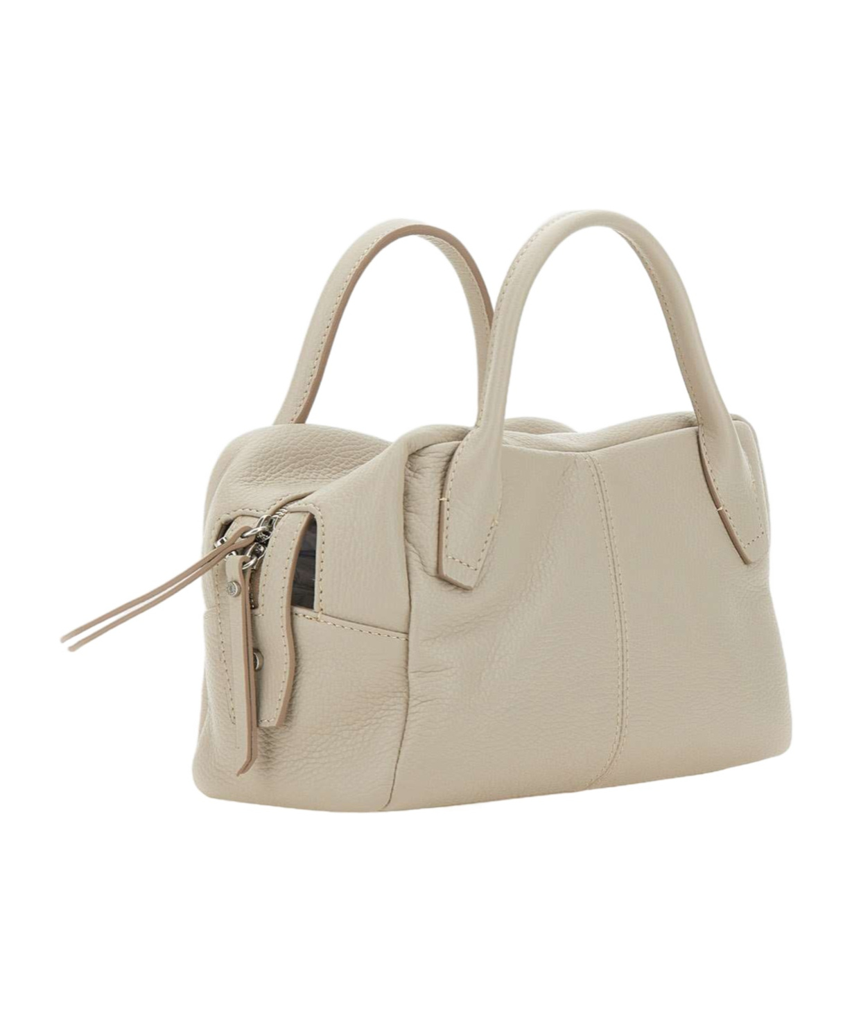 Gianni Chiarini Logo Patch Zipped Tote Bag In Brown