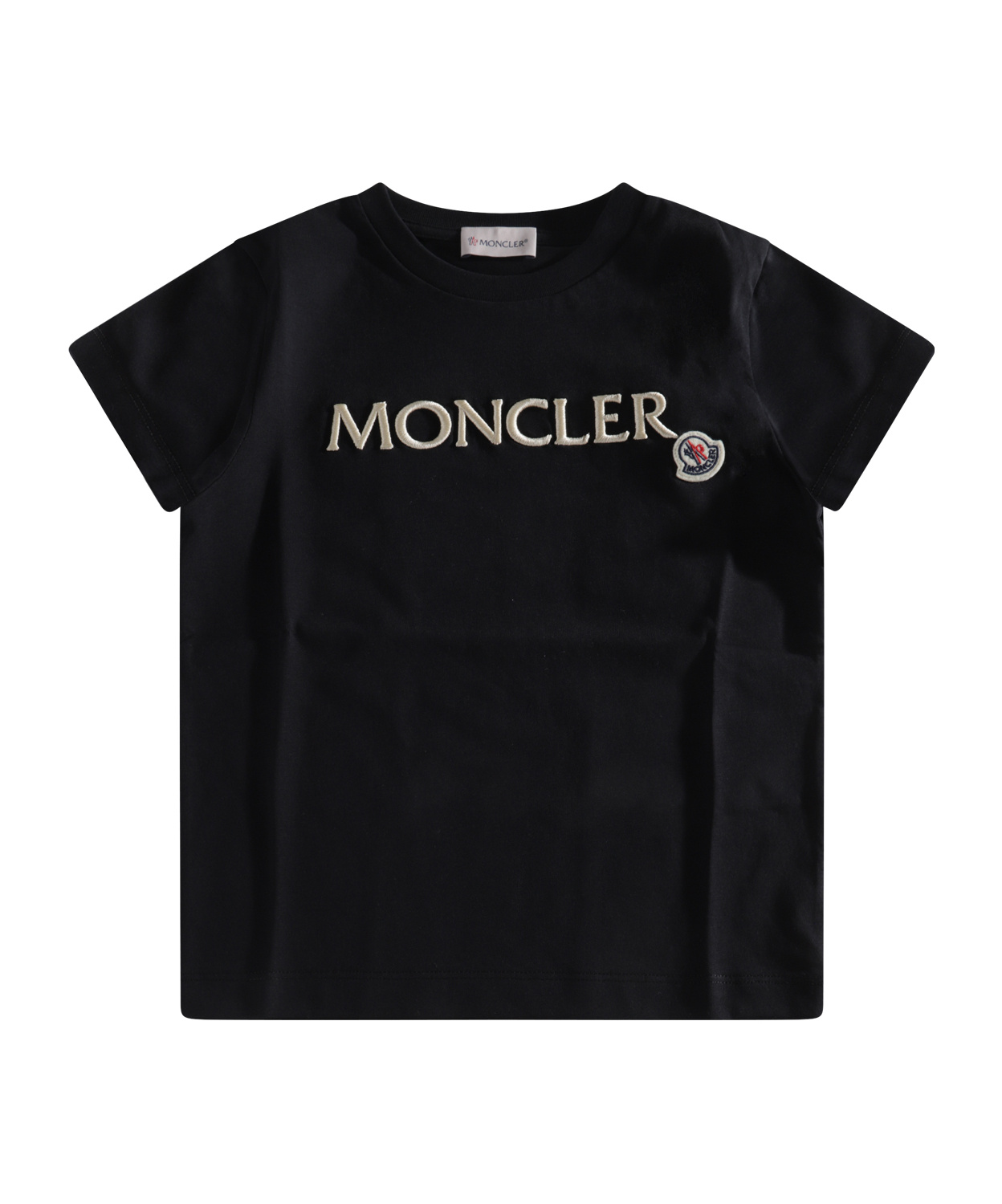 Moncler Short-sleeved T-shirt In Black