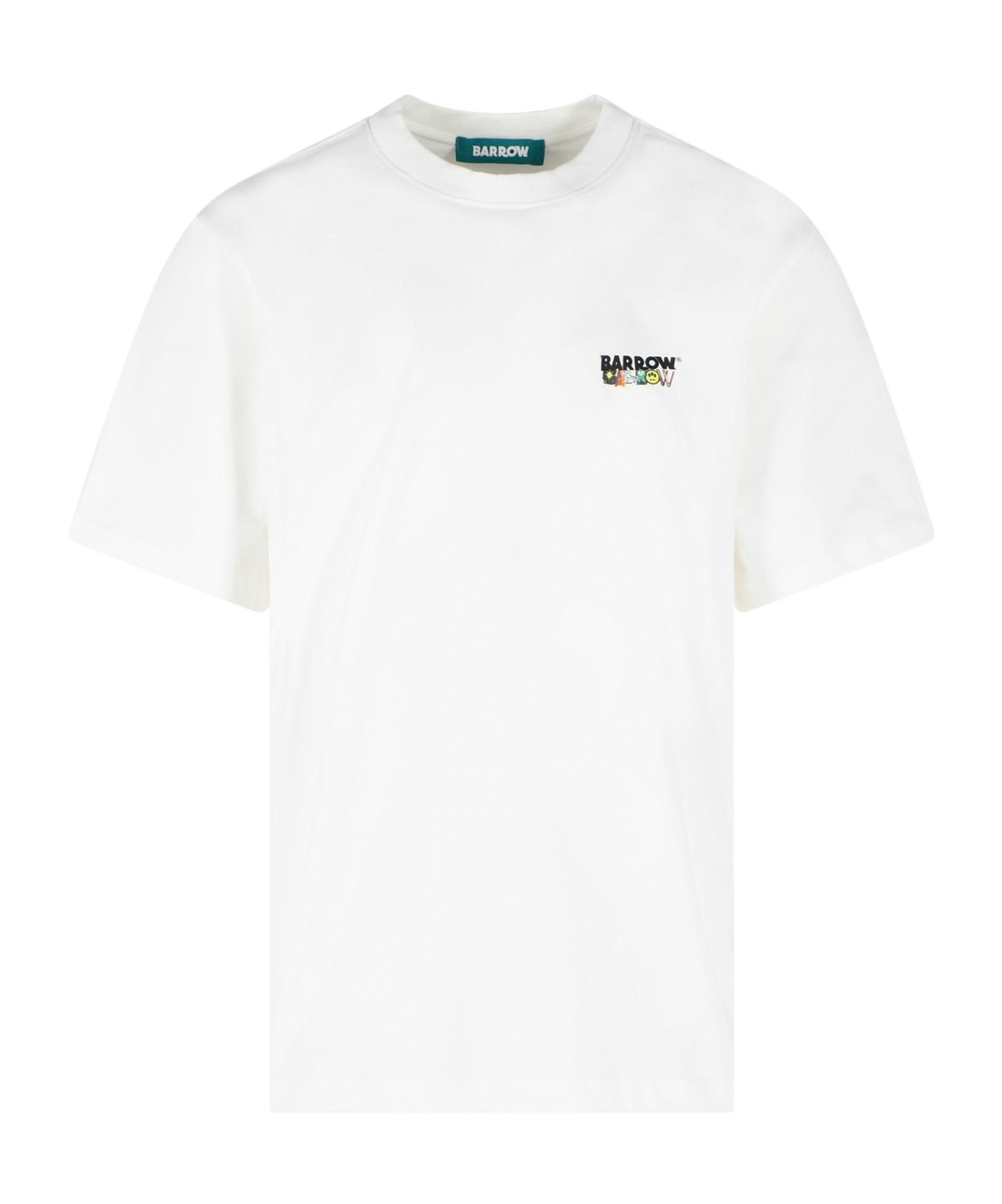 Barrow Printed T-shirt In White
