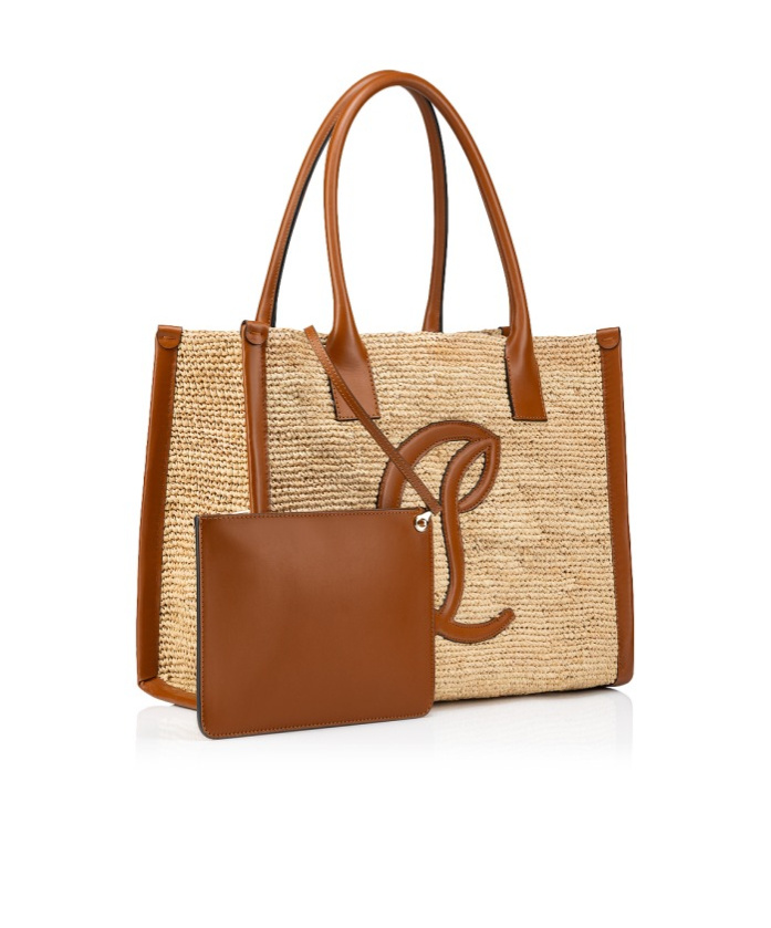 CHRISTIAN LOUBOUTIN CHRISTIAN LOUBOUTIN LOGO EMBOSSED TOTE BAG