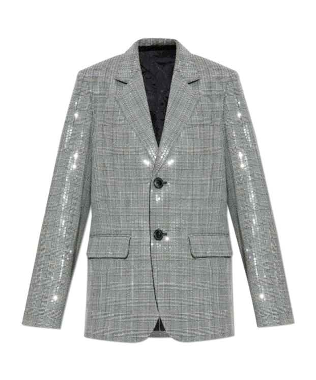 Zadig & Voltaire Sequined Blazer In Gray