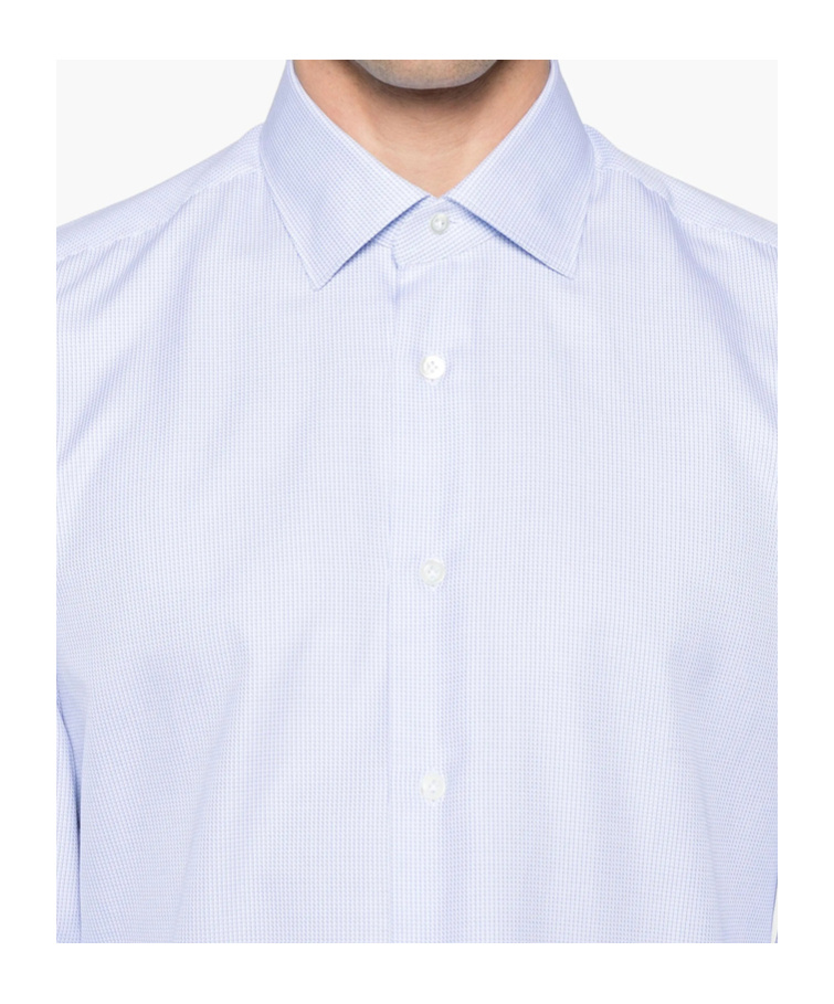 Mazzarelli Lapel Long Sleeve Shirt