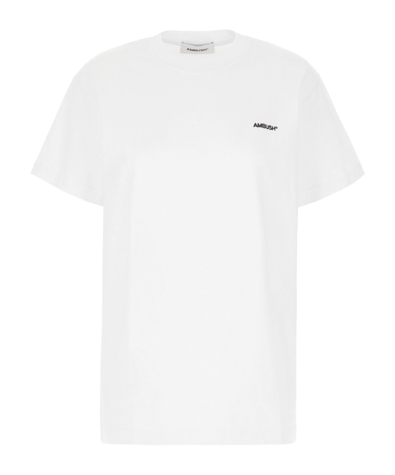 Ambush Cotton Crew-neck T-shirt Trio Set In White