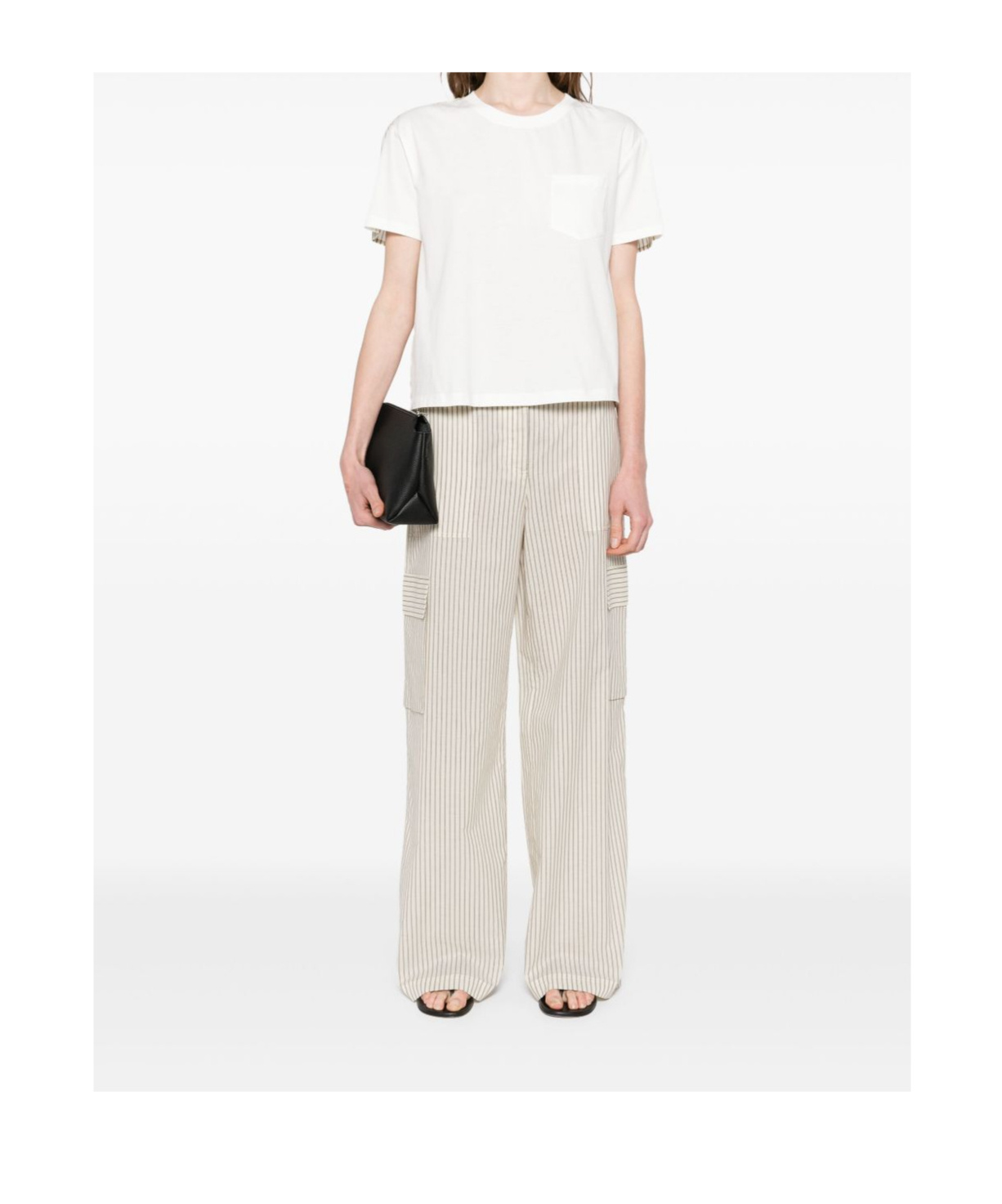 TWINSET STRIPED TROUSERS