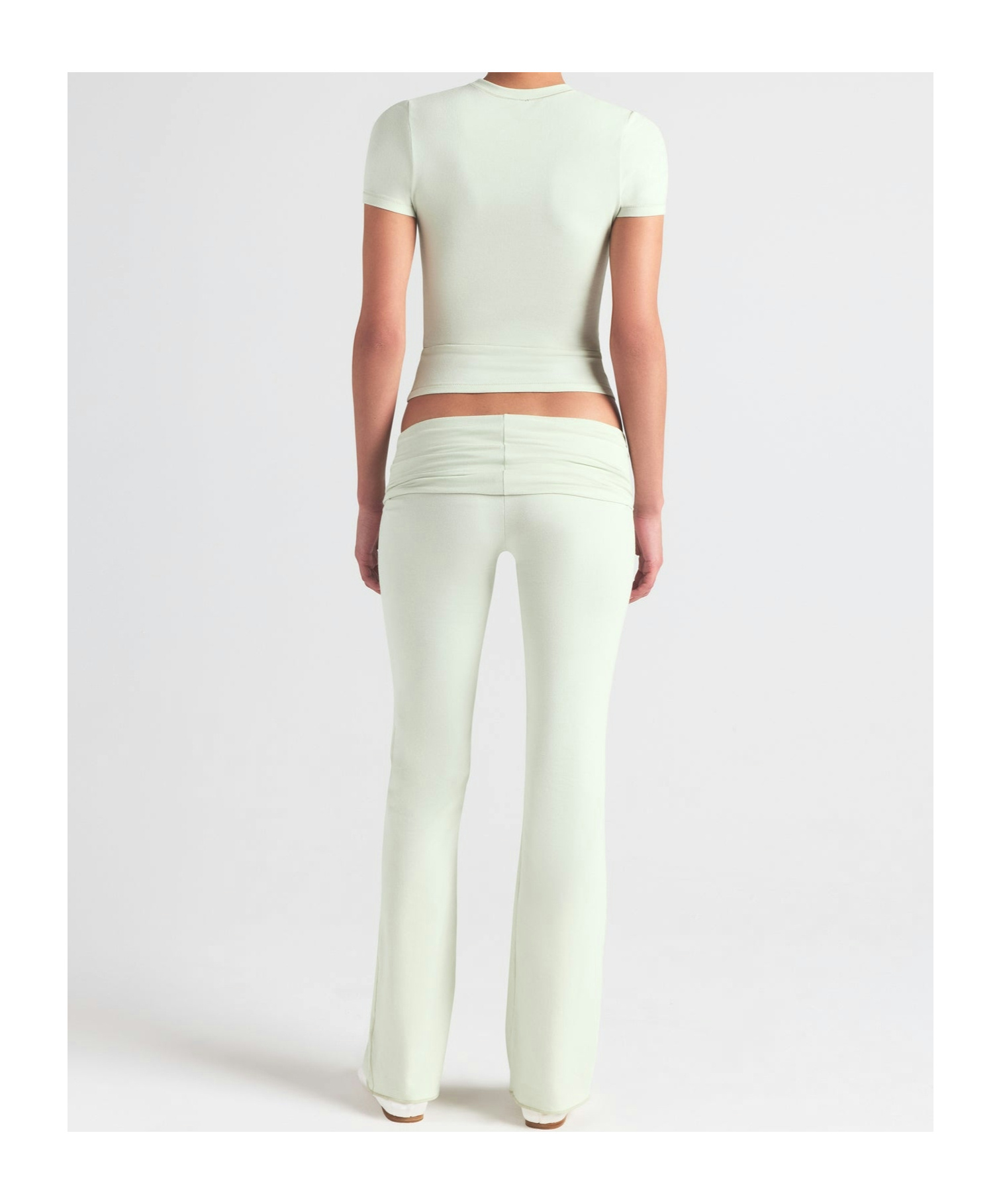 Skims Foldover Pant In Spearmint