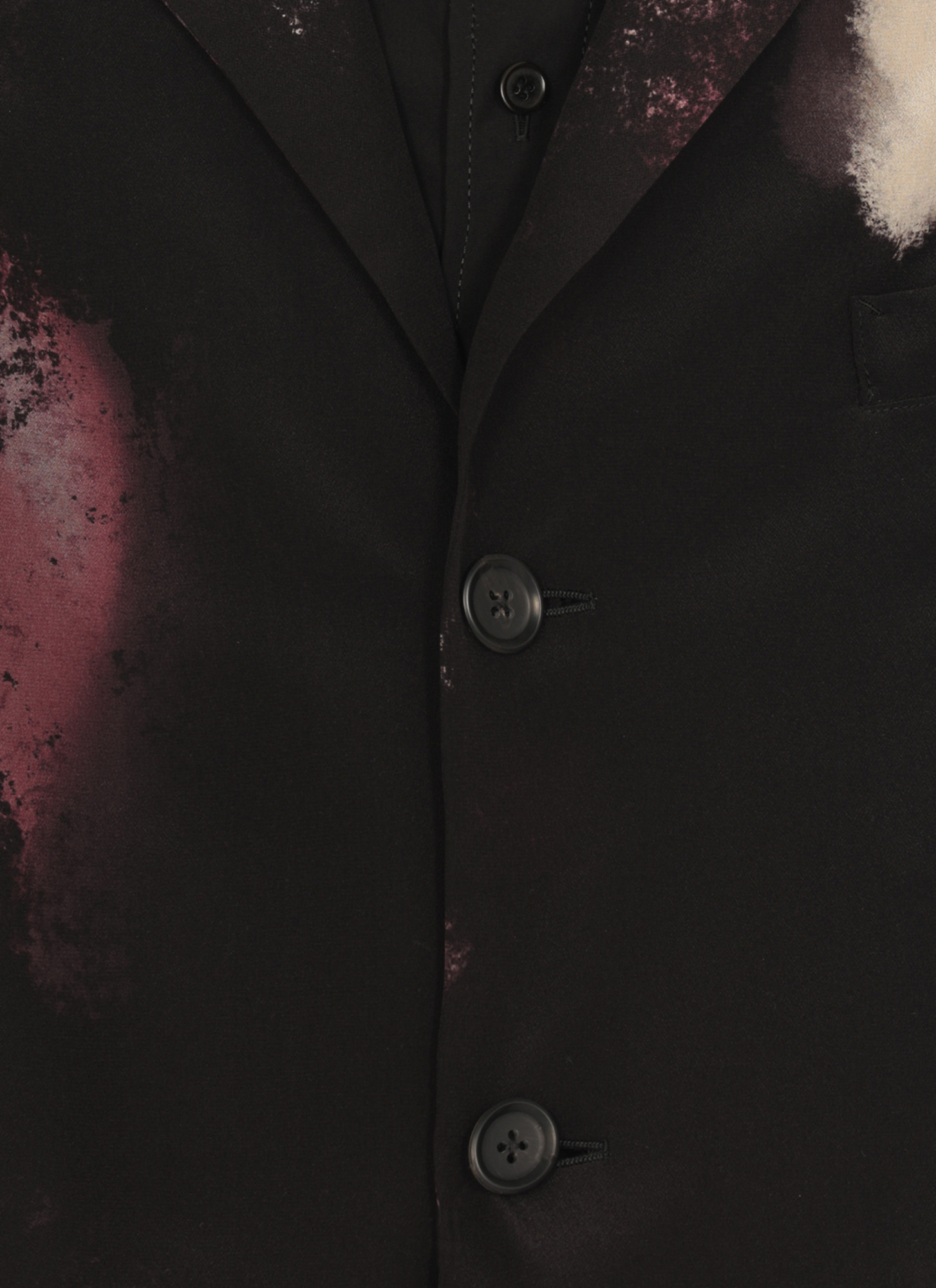 Yohji Yamamoto Jacke Mit Print