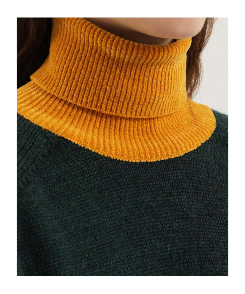 1989 Studio Roll-neck Sweater In Green
