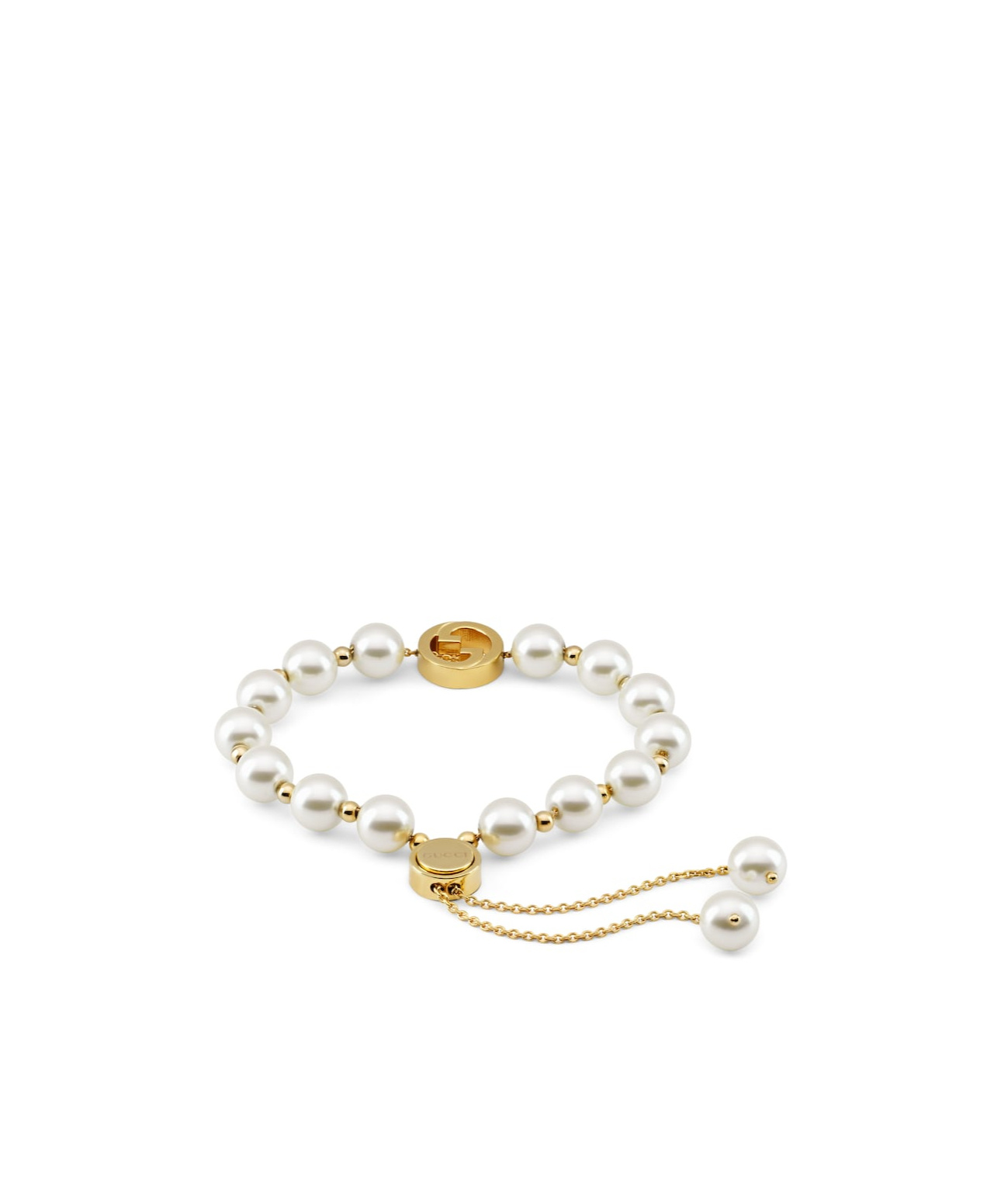 Gucci Interlocking Pearl Bracelet