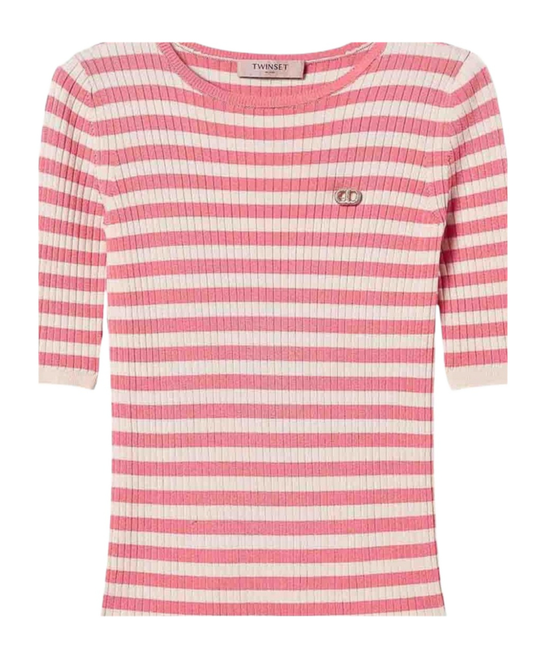 Shop Twinset Striped Short-sleeve T-shirt