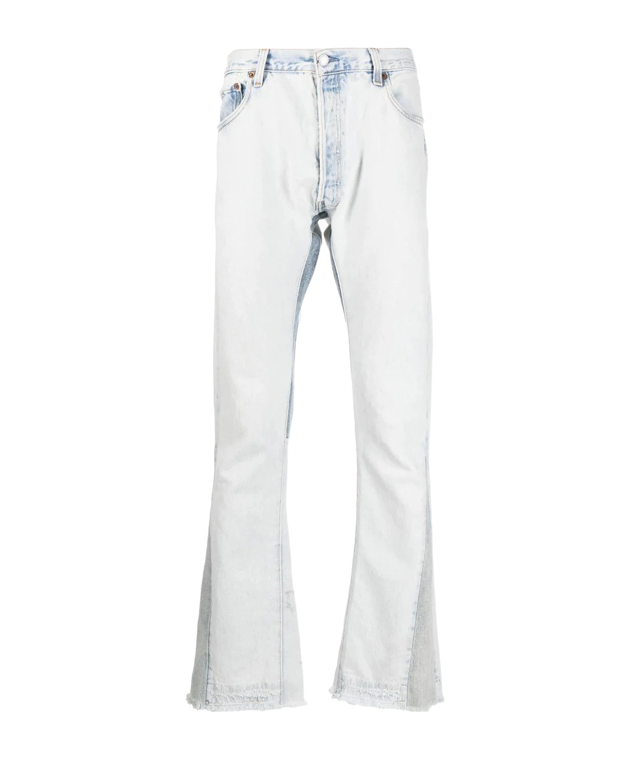 Gallery Dept. Flared Light-wash Denim Jeans In Blue