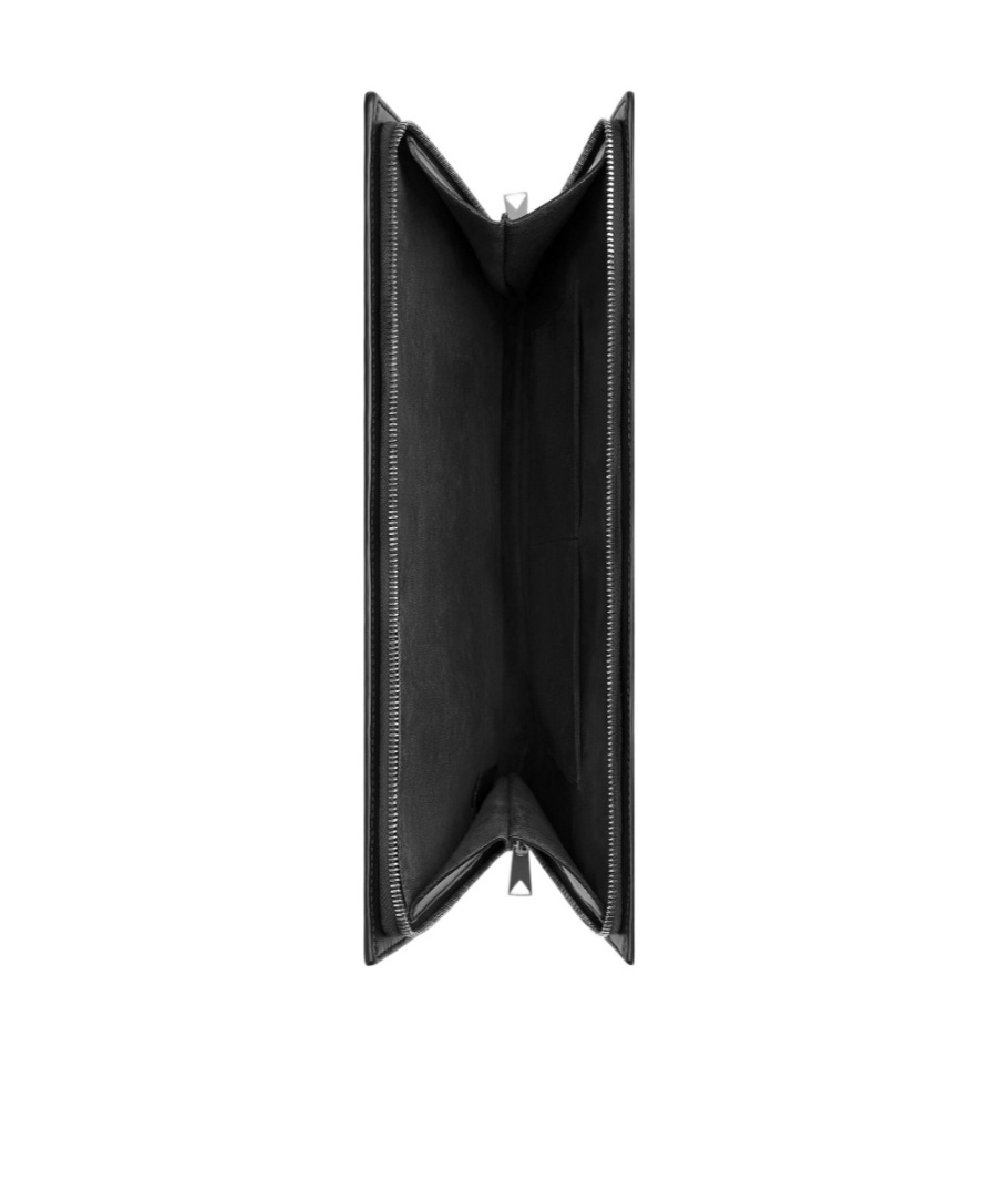 Bottega Veneta Intreciato Medium Woven Briefcase In Black