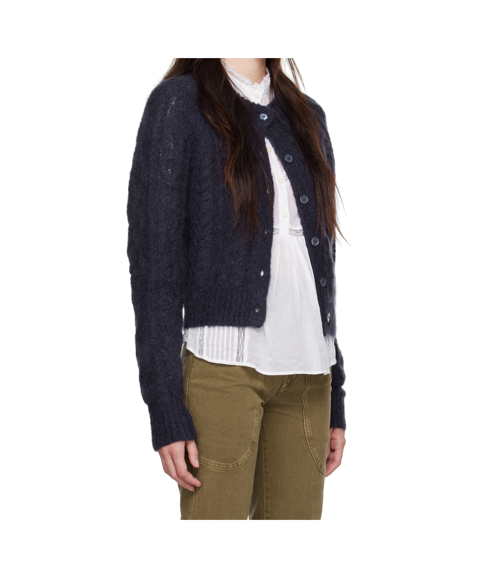 Isabel Marant Étoile Long-sleeved Wool Sweater In Black