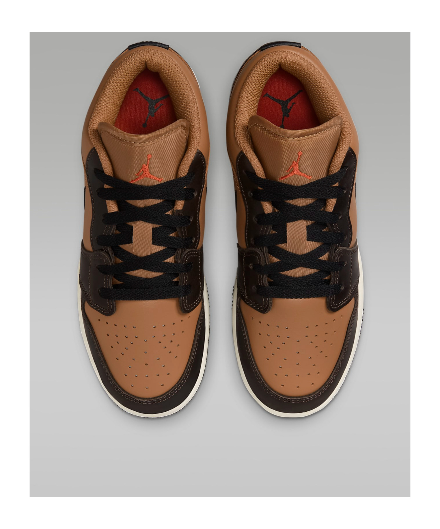 Nike Air Jordan 1 Low Se In Linen/baroque Brown/vintage Coral/black