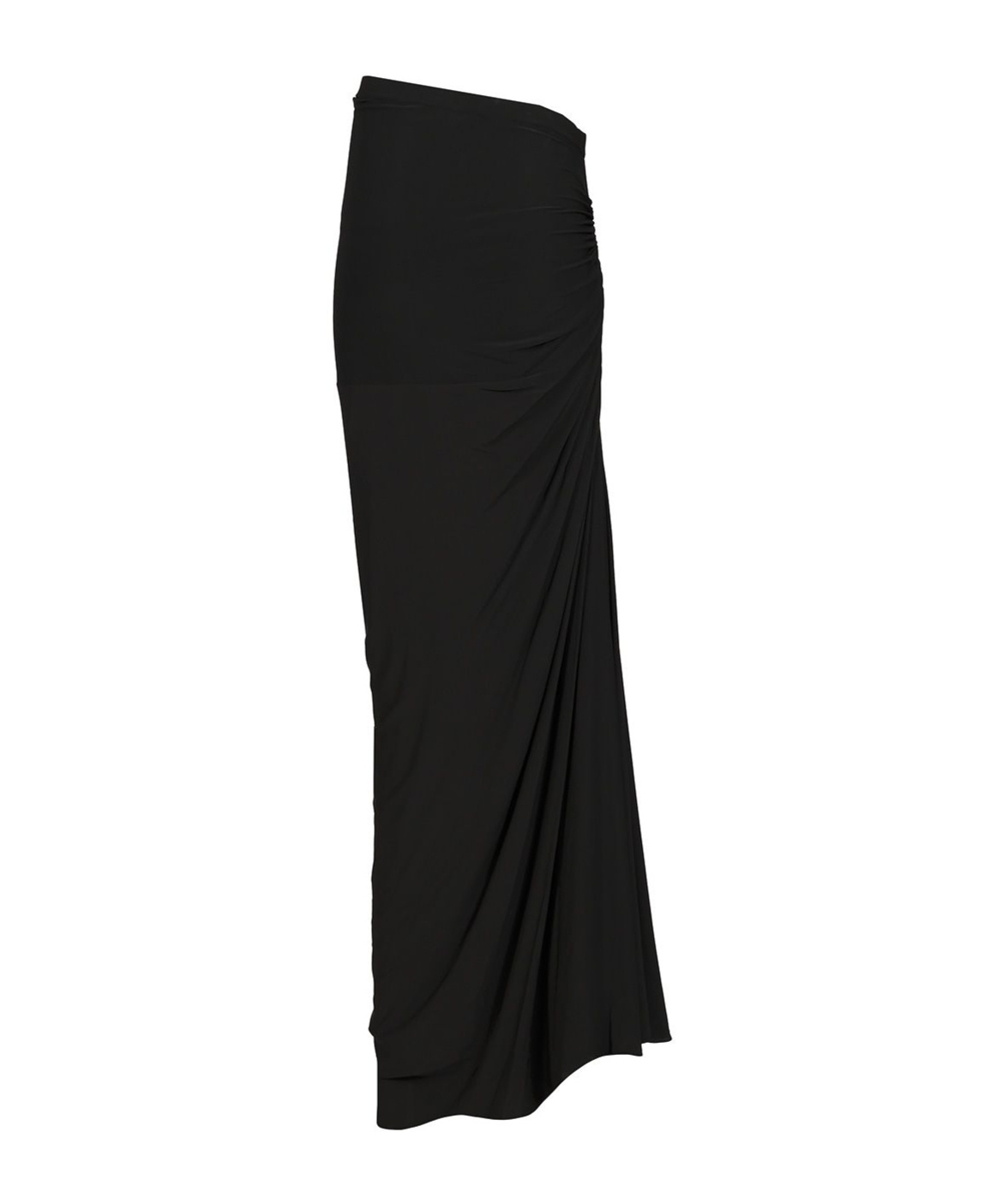 ALAÏA LONG DRAPED SKIRT