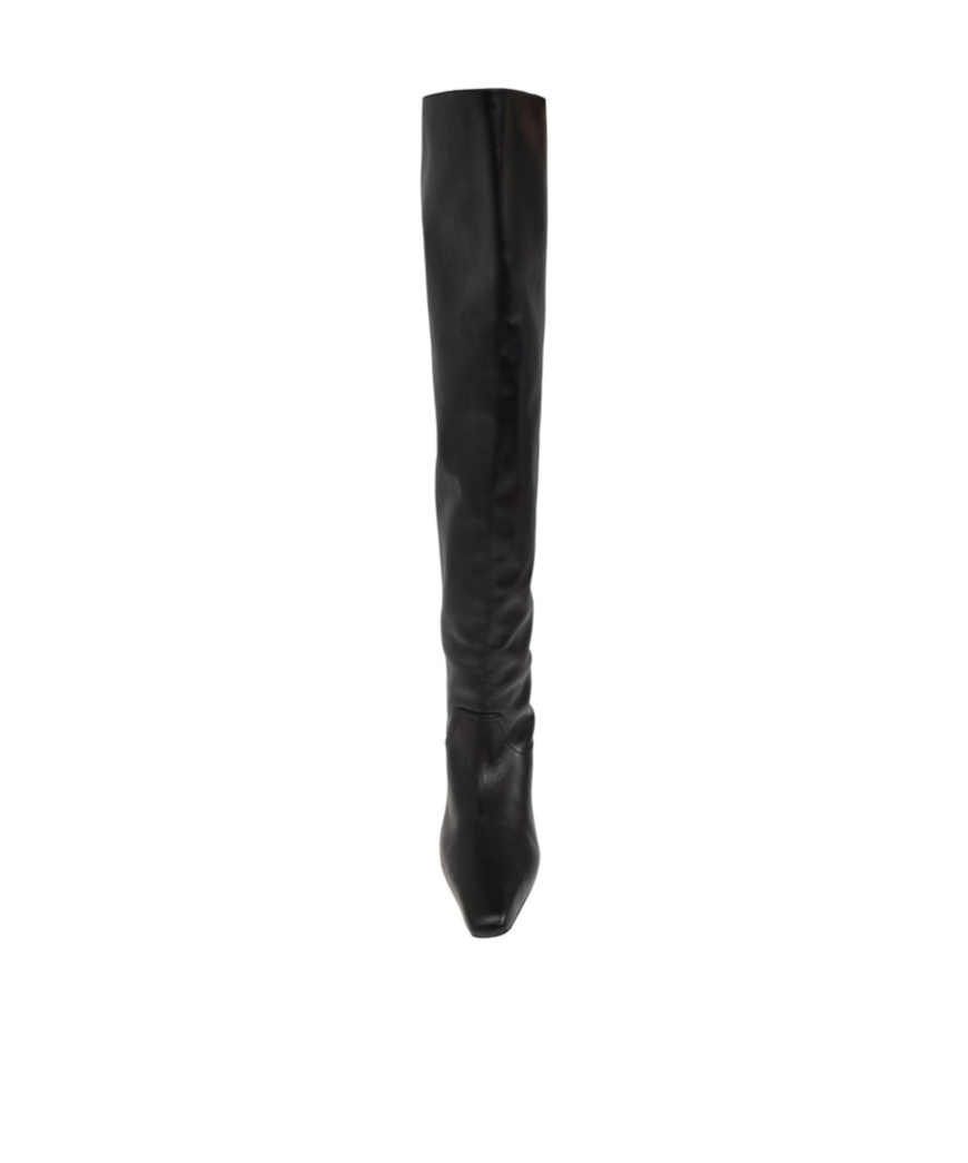 Paris Texas Pointed Boots In Black