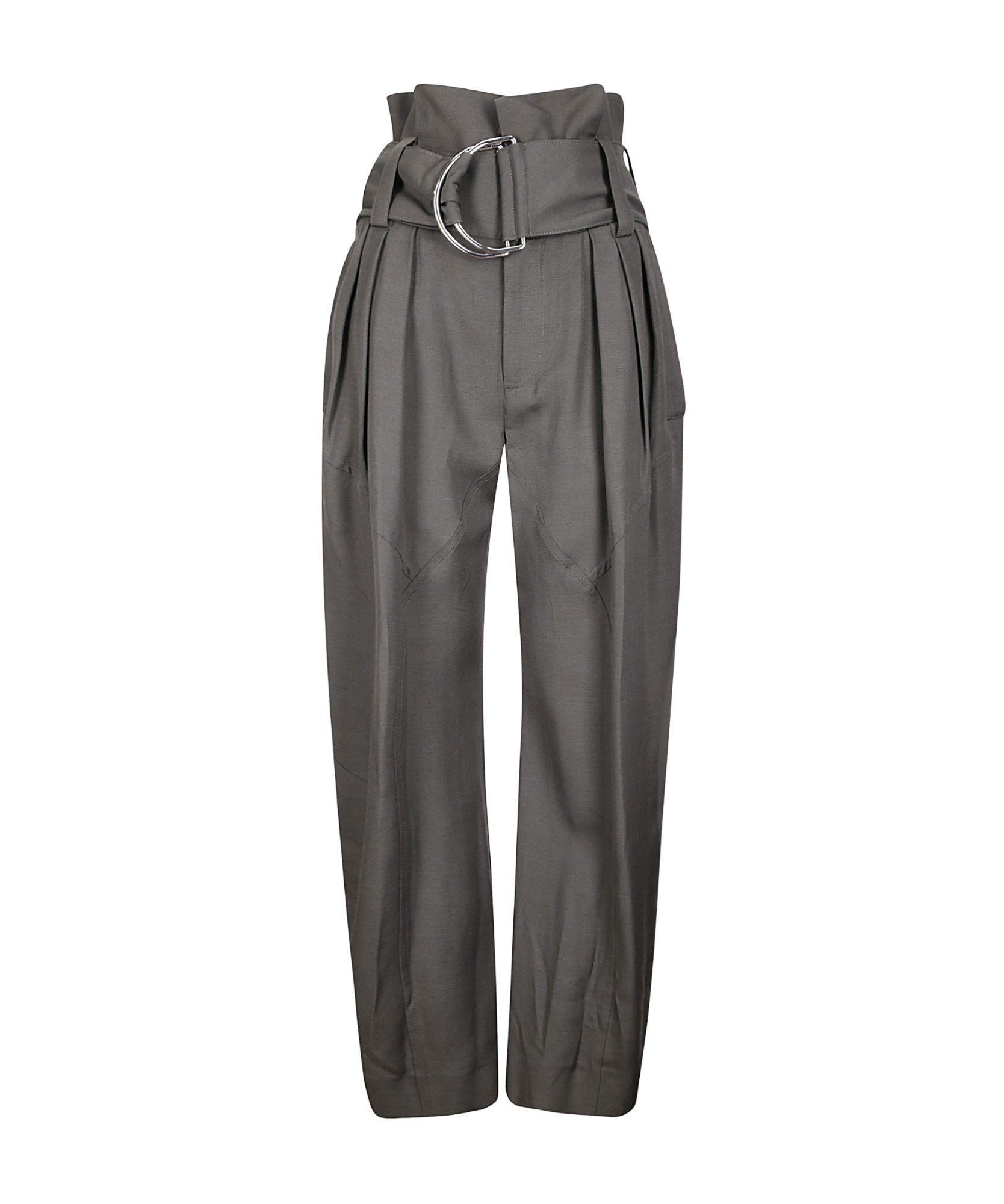 Jw Anderson Gathered Trousers In Black