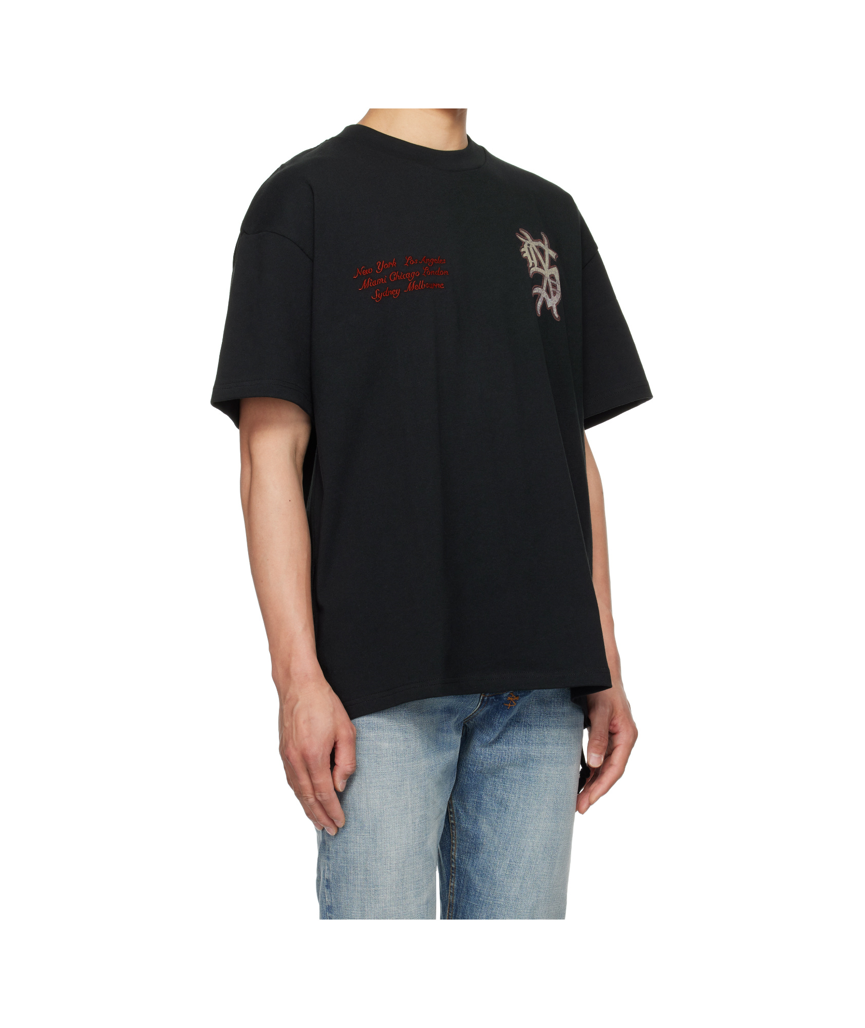 Shop Ksubi Playoff Ekcess Ss T-shirt In Black