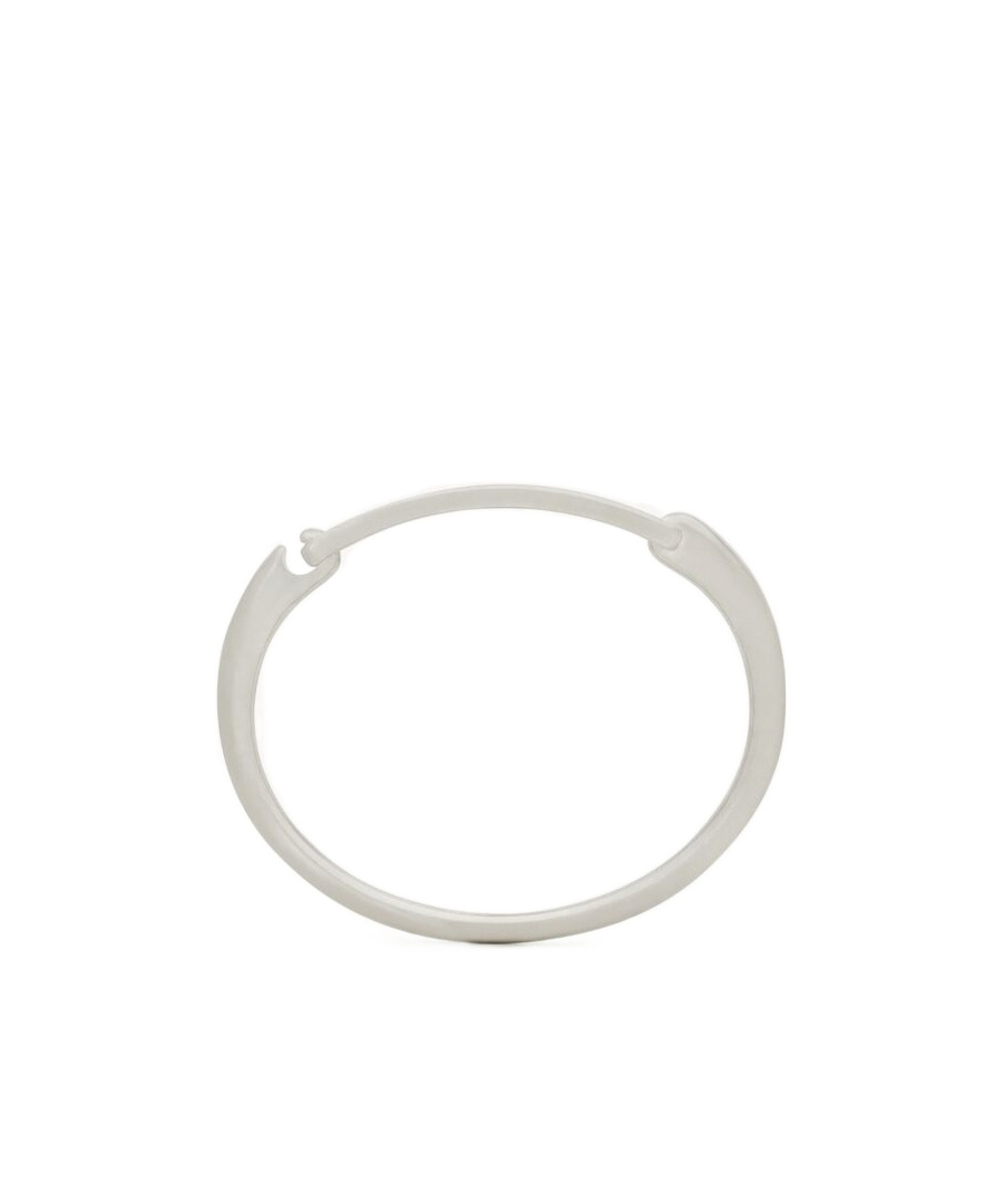 Saint Laurent Logo Bracelet In White
