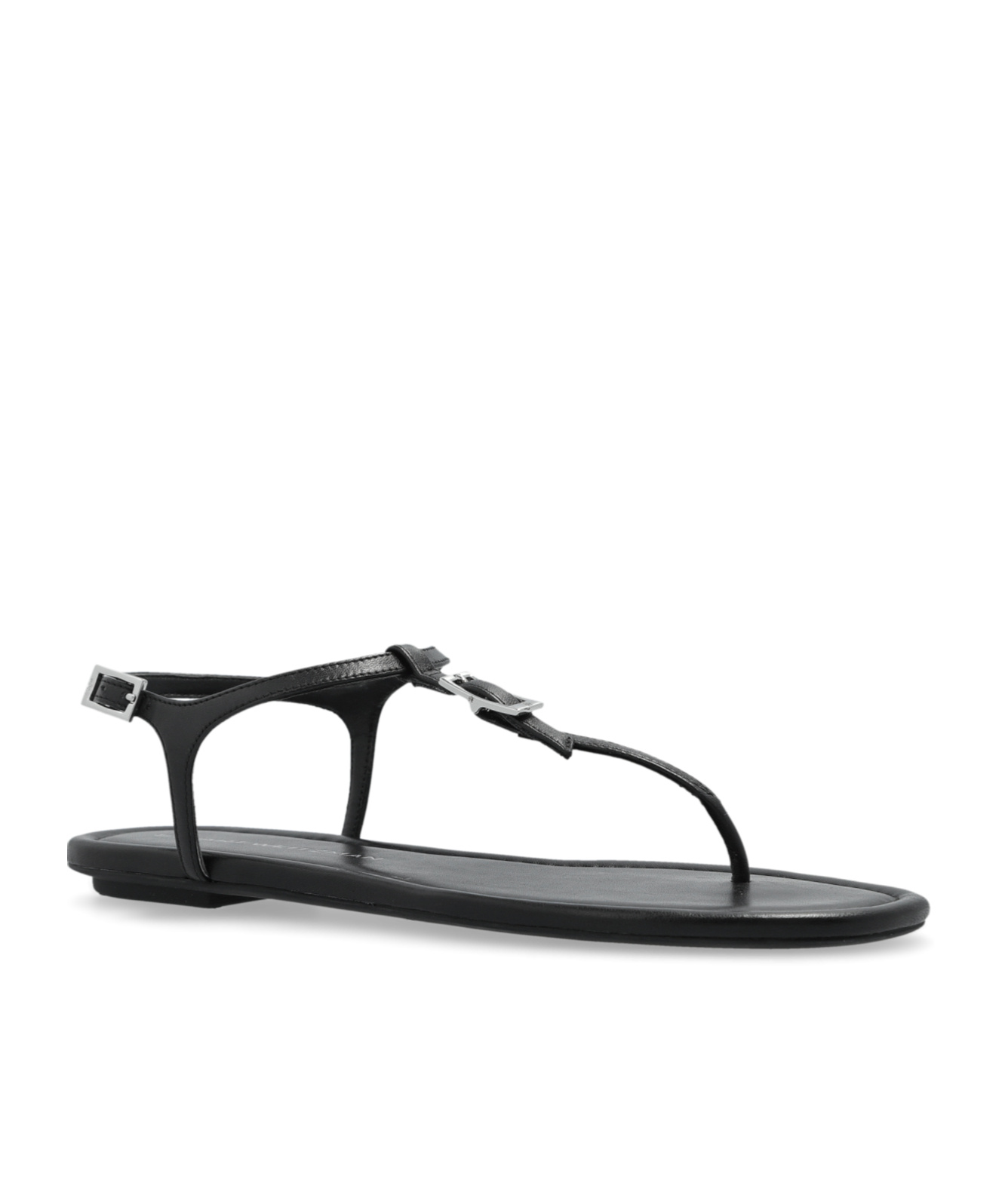 Stuart Weitzman Georgie Sandals In Black