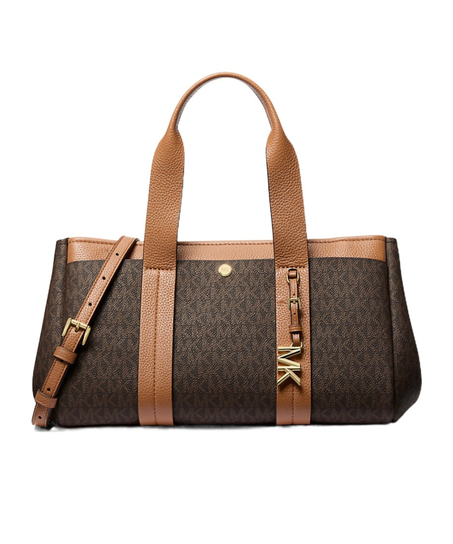 MICHAEL MICHAEL KORS ROMEE SMALL SIGNATURE LOGO SATCHEL