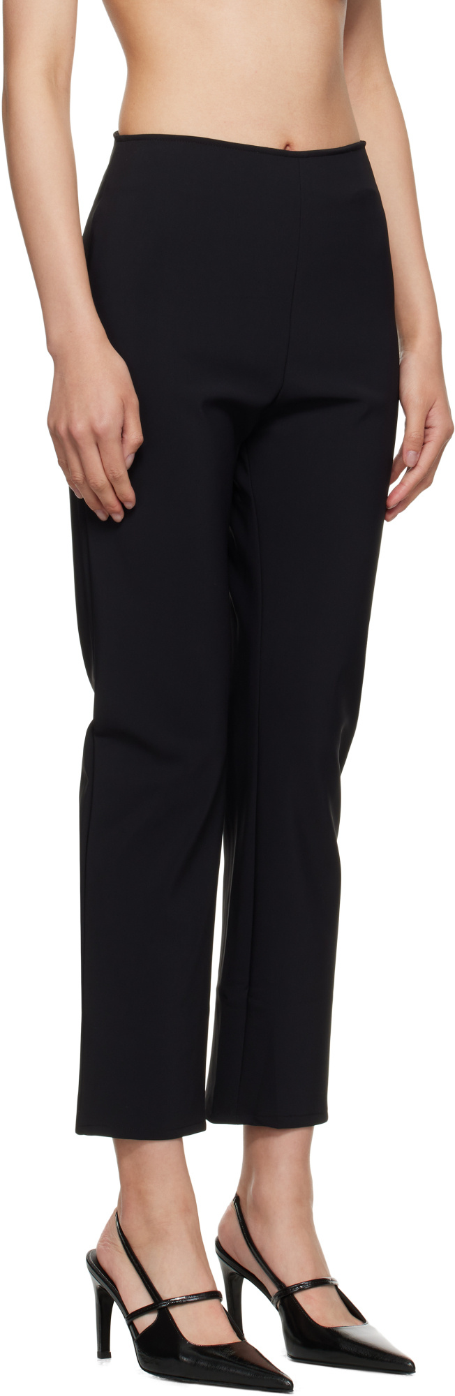 Rohe Straight-leg Casual Pants In Black
