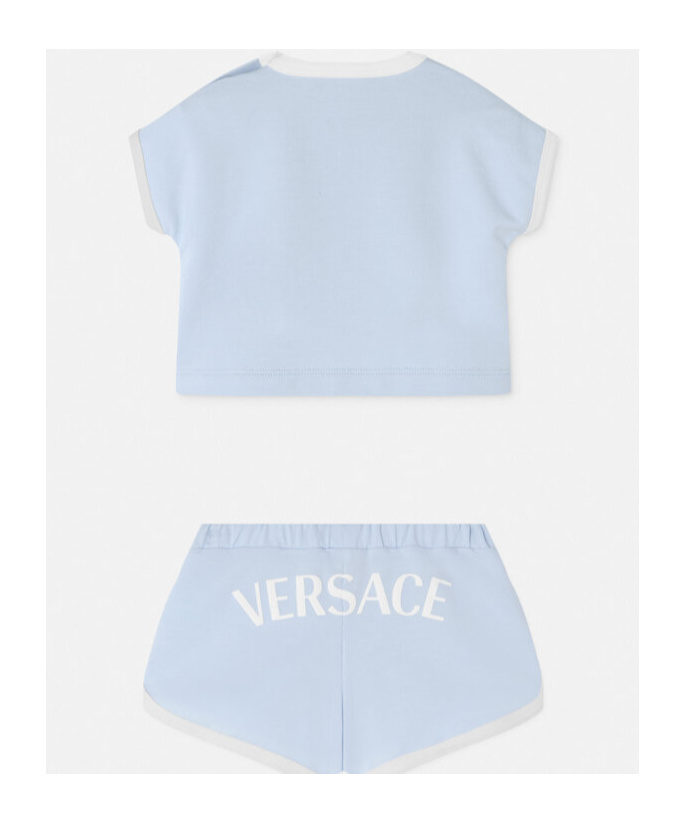 Versace Medusa-print Shorts Set