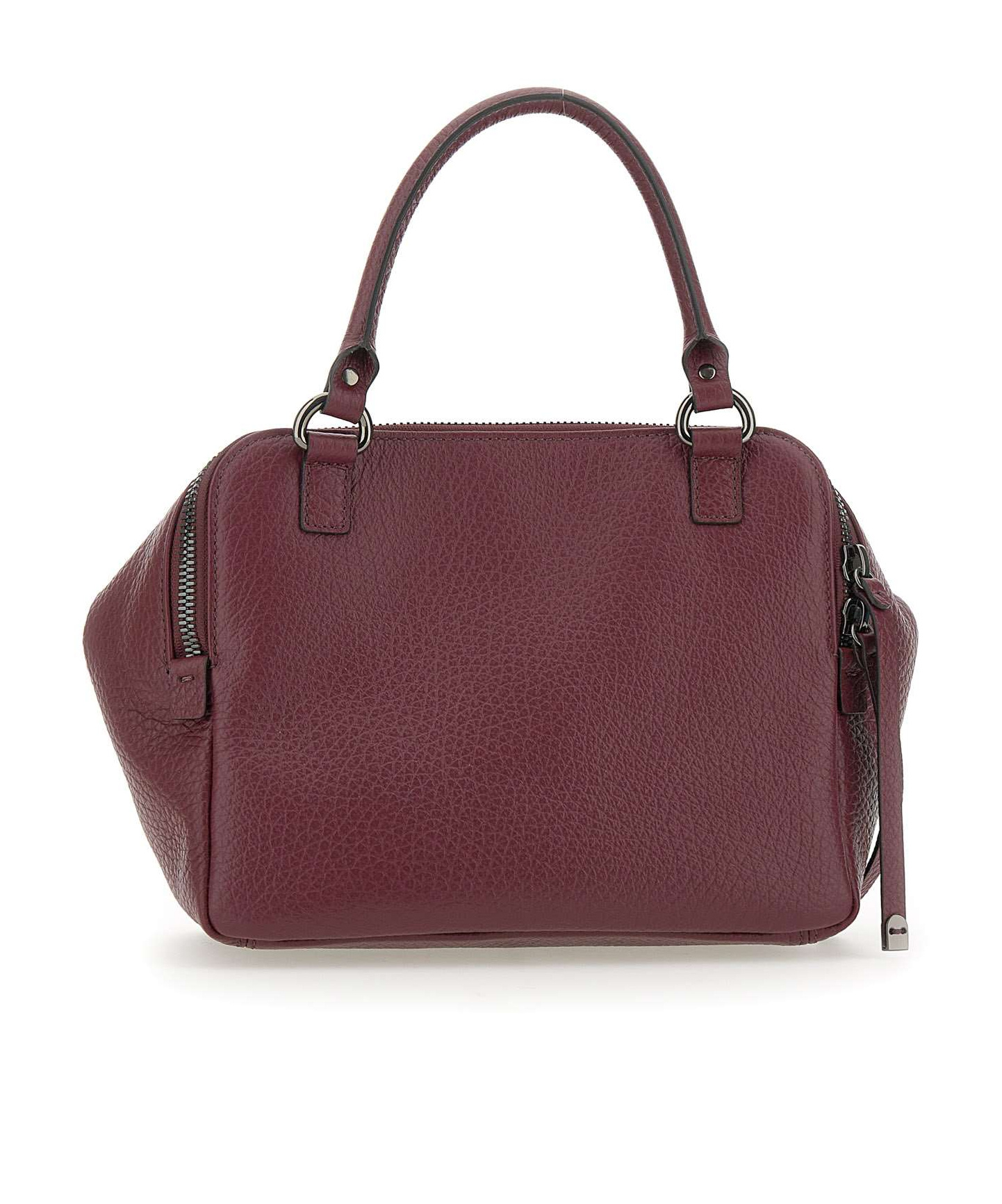 Gianni Chiarini Logo Patch Top Handle Bag In Purple