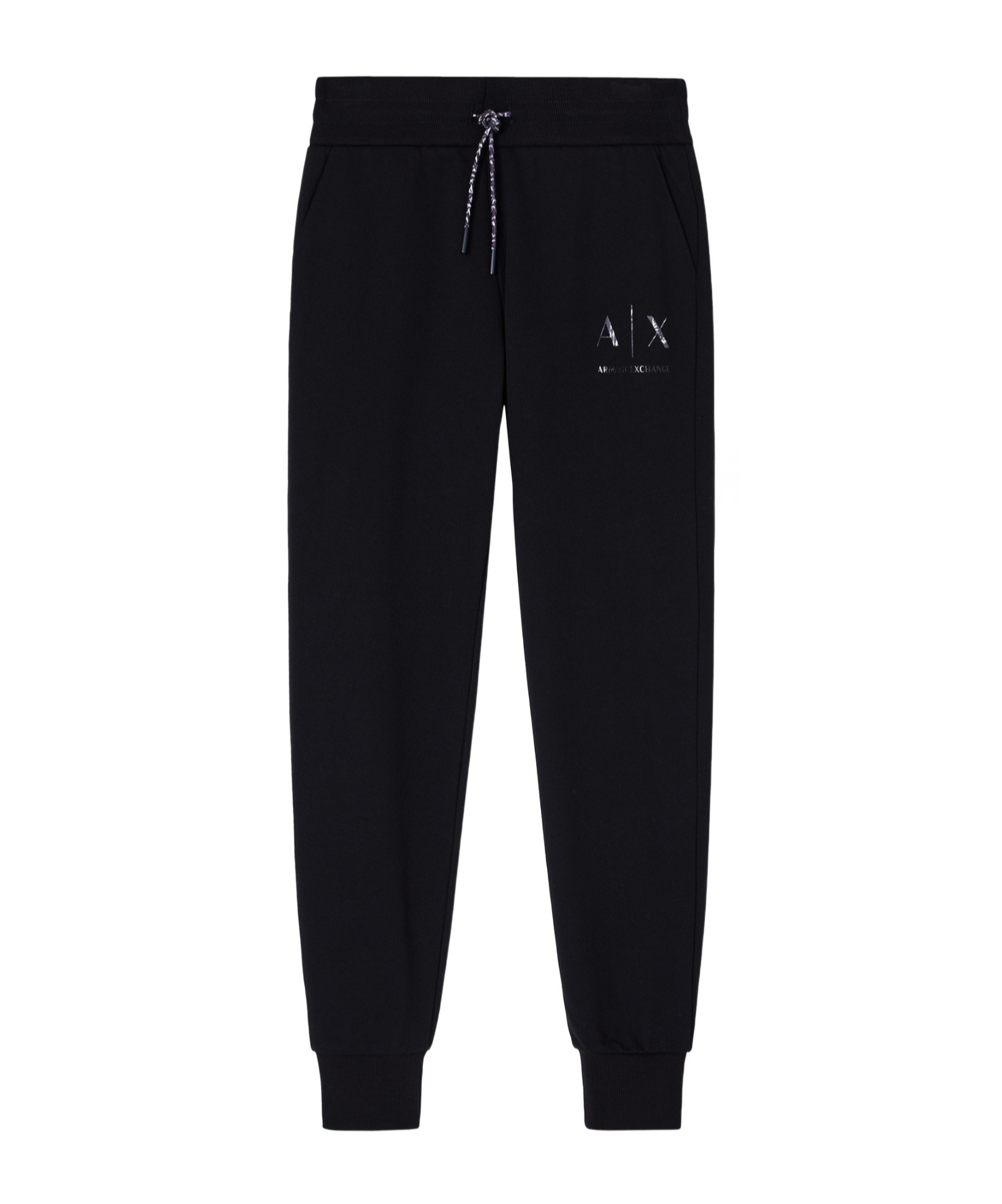 Armani Exchange Drawstring Sweatpants In Black
