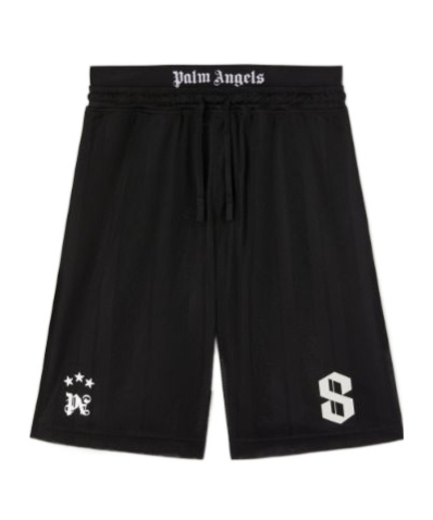 Palm Angels Palm Sport Bermuda In Black
