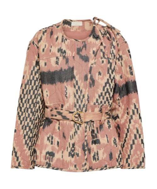 Ulla Johnson Savi Printed Jacket In Multi