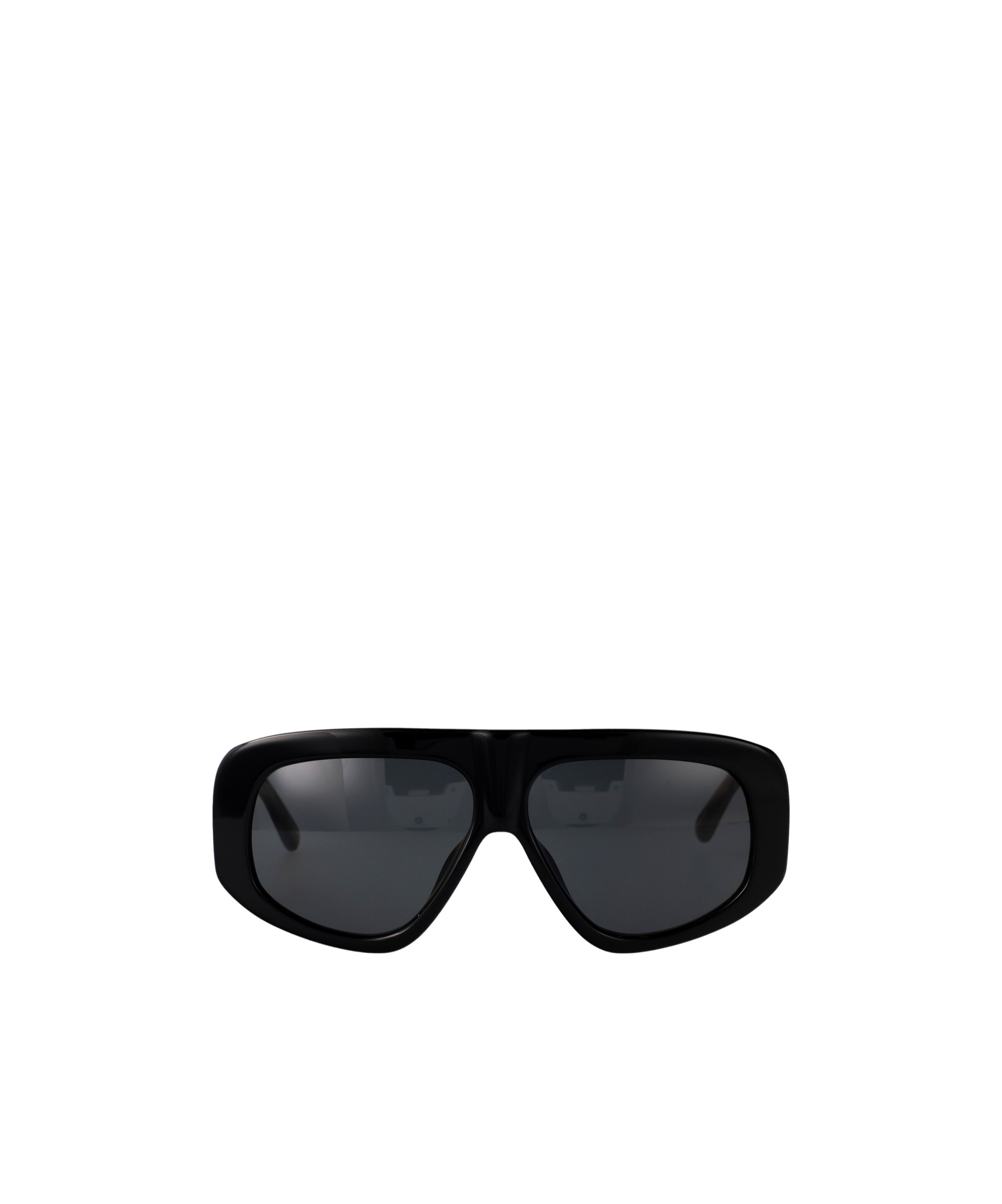 Attico Geometric Sunglasses In Brown