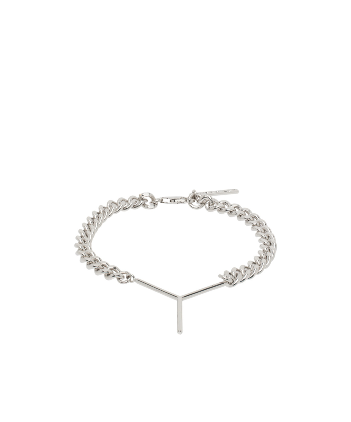 Y/project Y-pendant Chain Bracelet In White