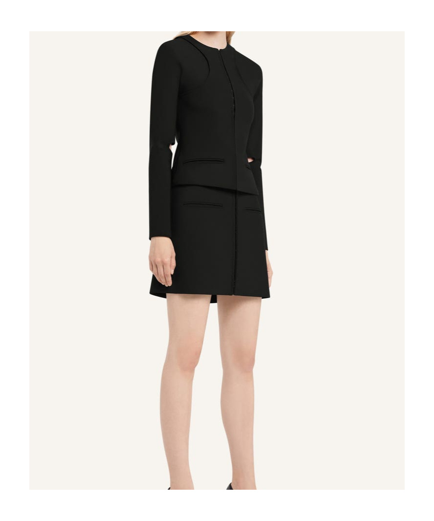 Courrèges Technical Jersey Scuba Jacket