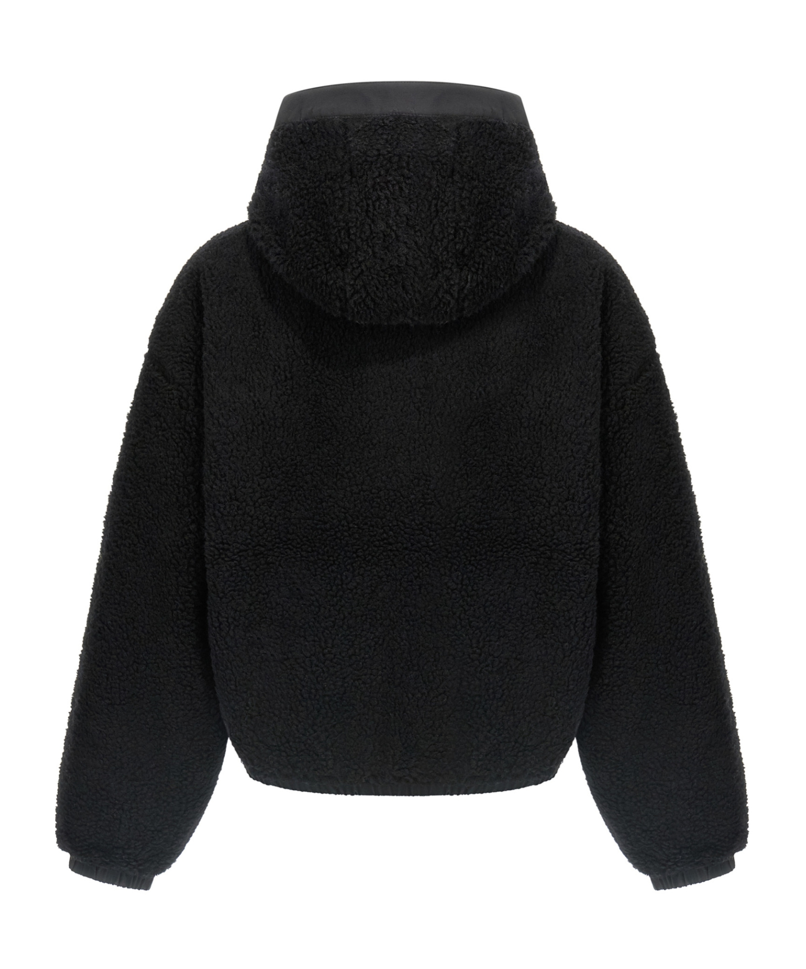 Canada Goose Alberini Reversible High Pile Fleece Bomber Jacket In Black