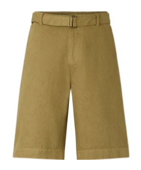 Soeur Belt Loop Shorts In Green