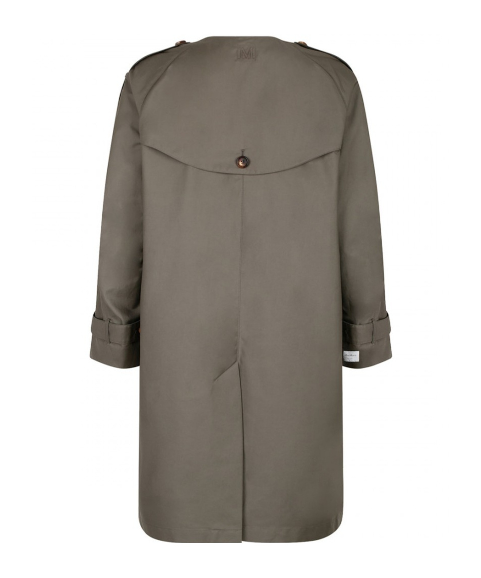 Max Mara Long-sleeved Windbreaker In Clay Color