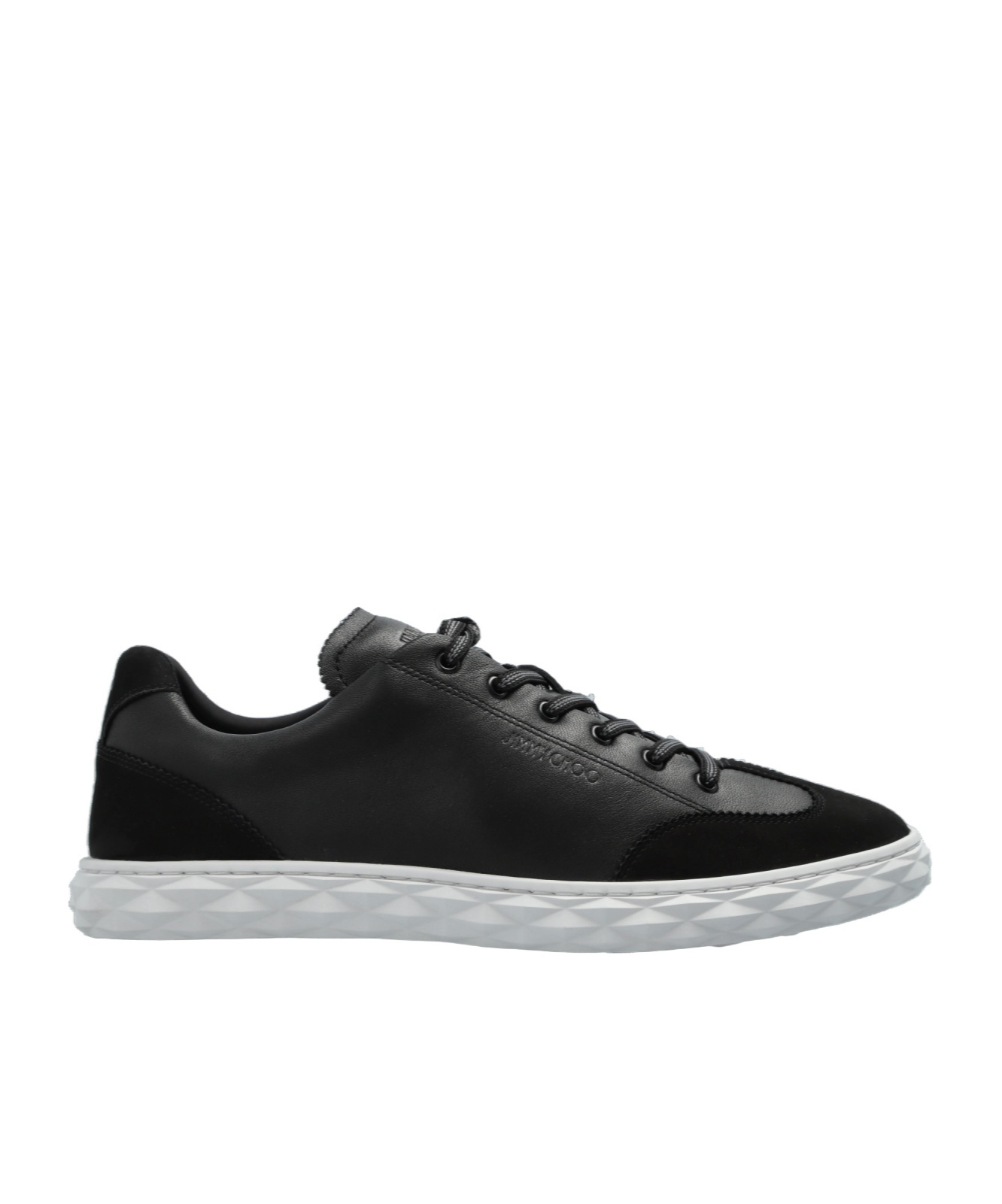 Jimmy Choo Diamond Light Flex Low-top Sneakers In Black
